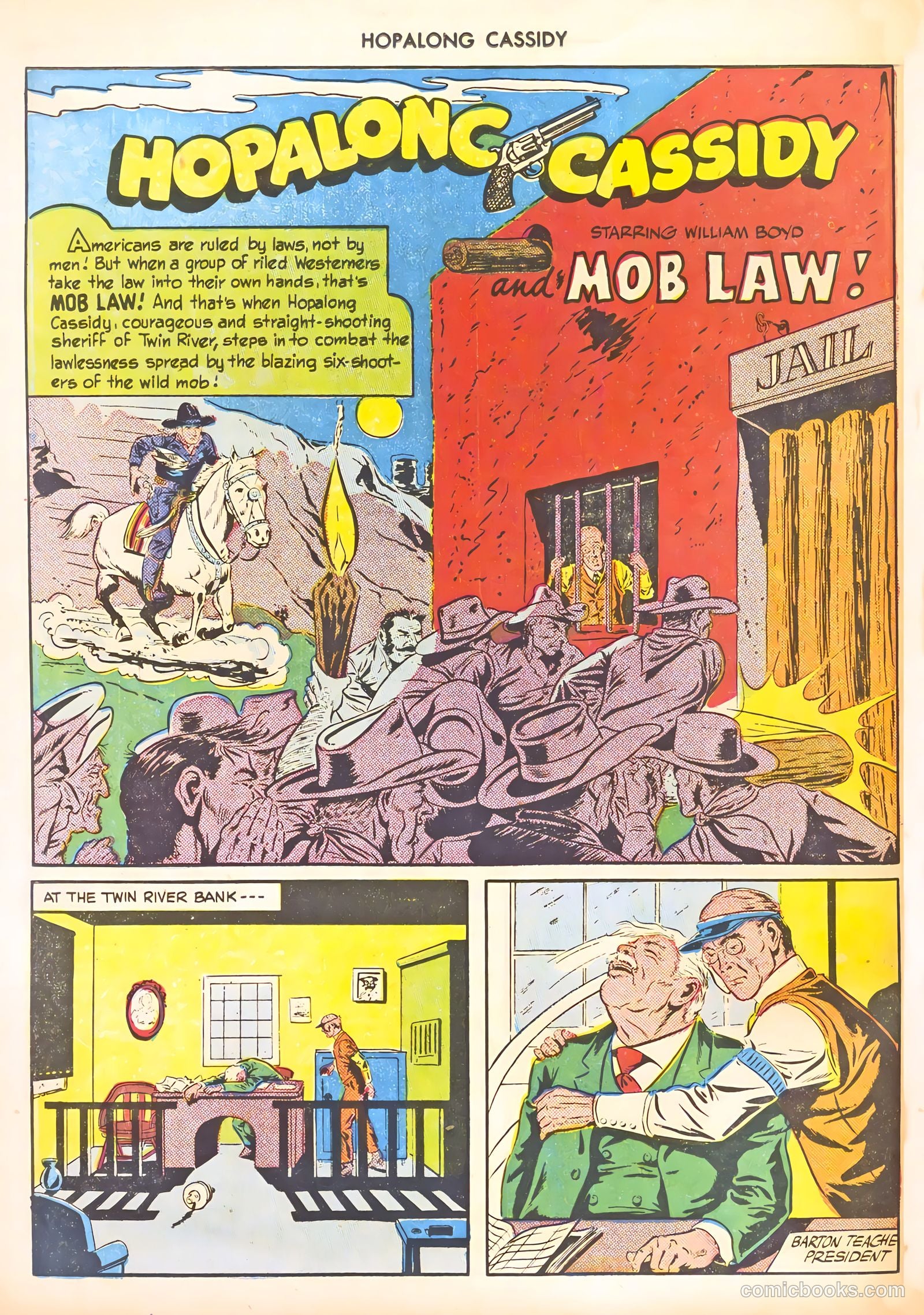 Hopalong Cassidy #46 (1950) — page 42 of 52