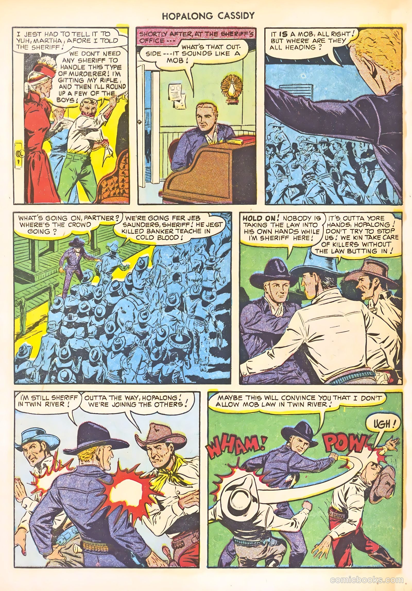 Hopalong Cassidy #46 (1950) — page 44 of 52