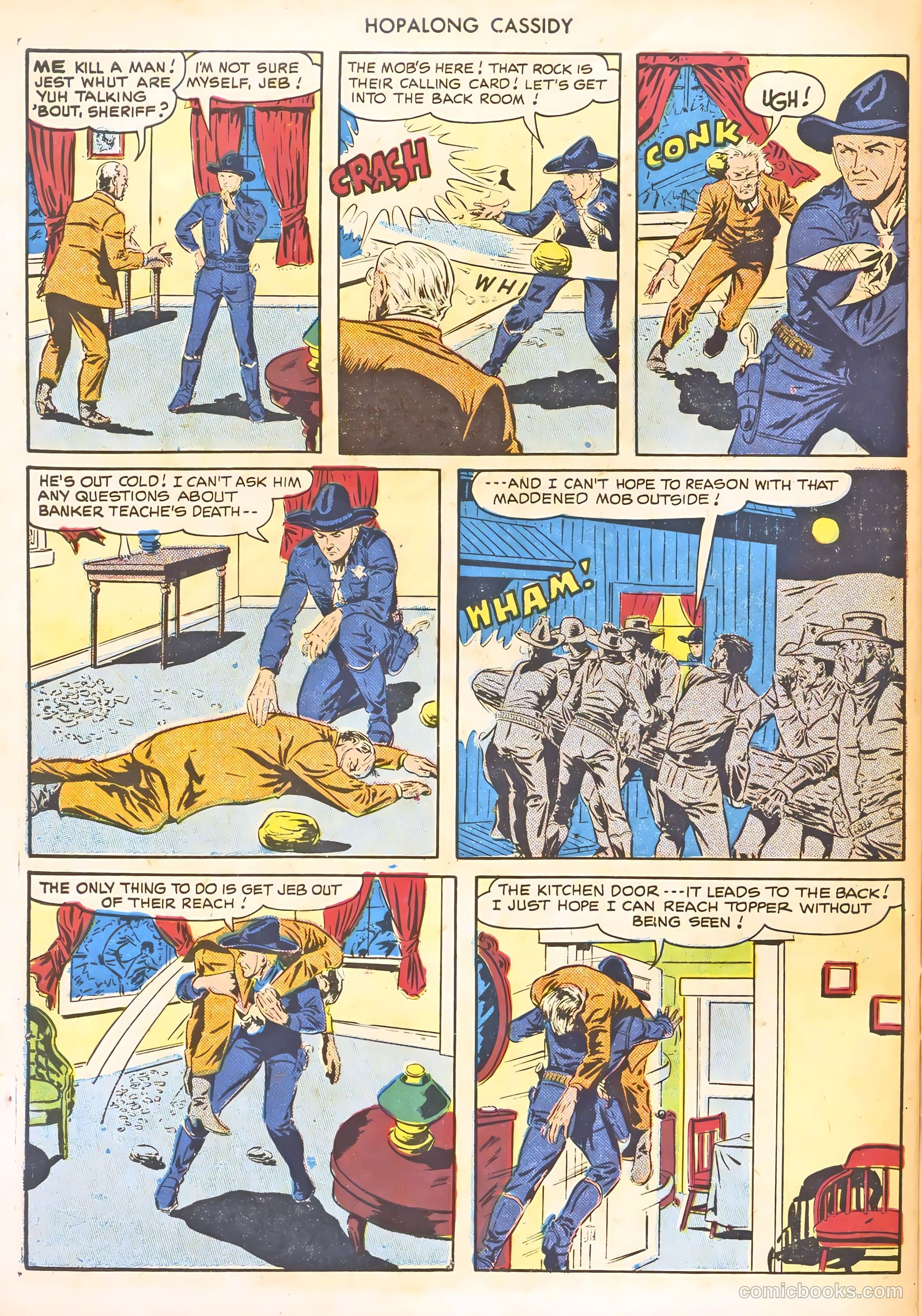 Hopalong Cassidy #46 (1950) — page 46 of 52