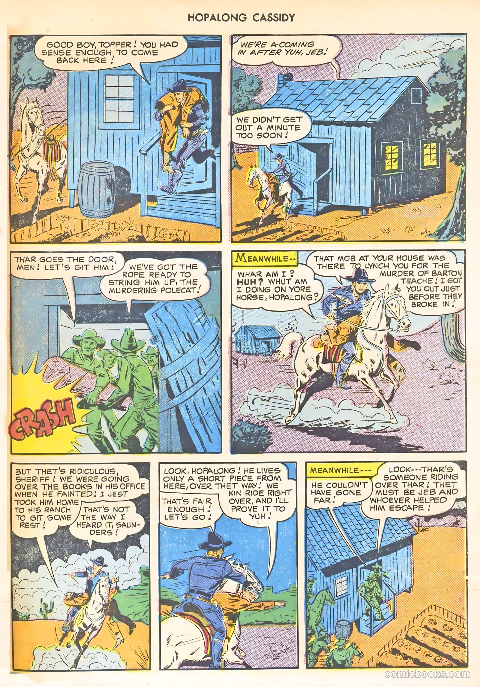 Hopalong Cassidy #46 (1950) — page 47 of 52