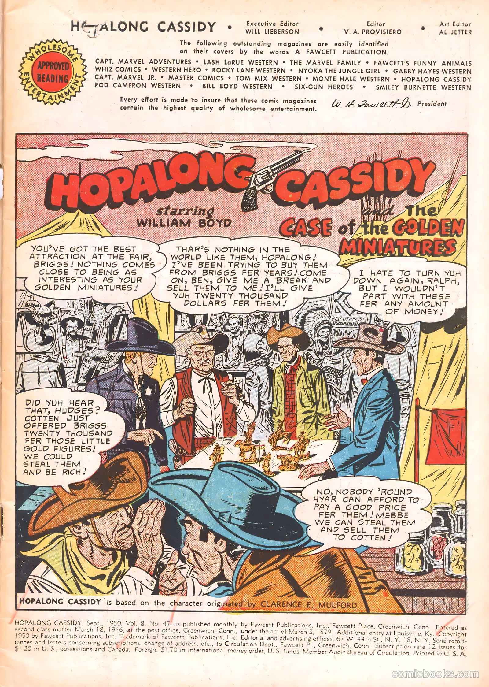 Hopalong Cassidy #47 (1950) — page 3 of 52