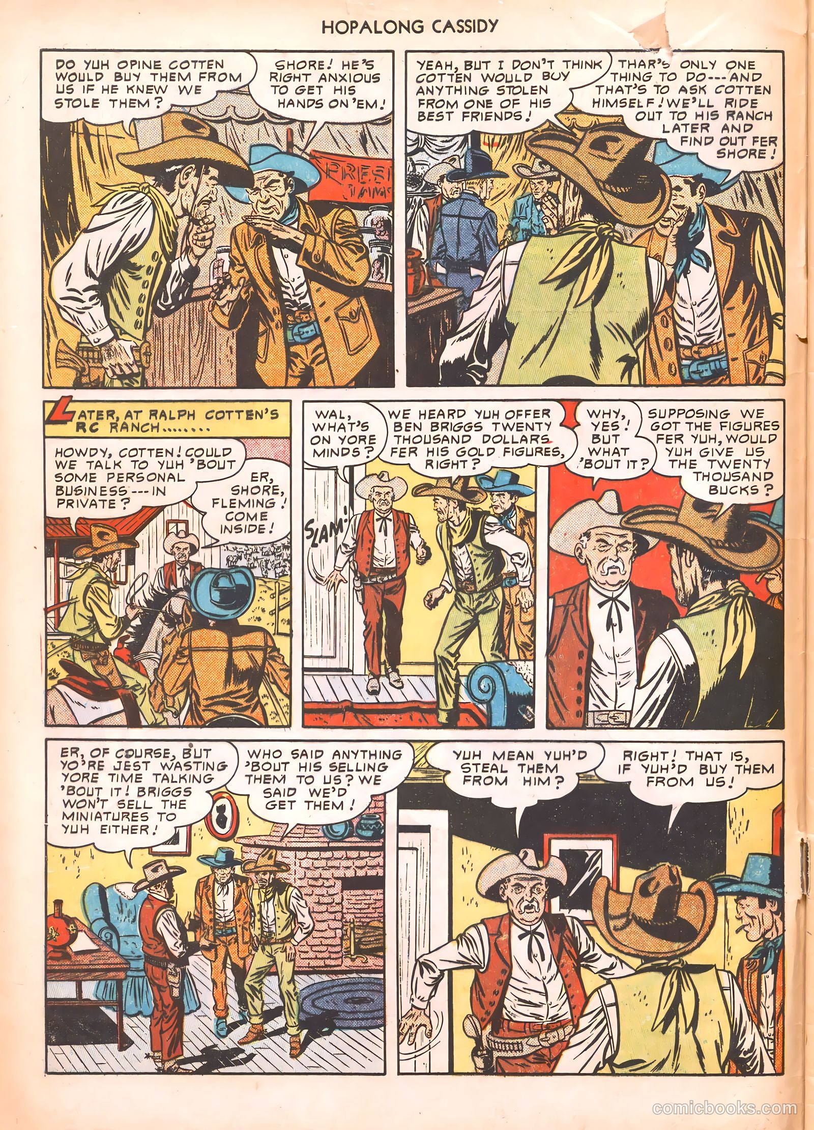Hopalong Cassidy #47 (1950) — page 4 of 52