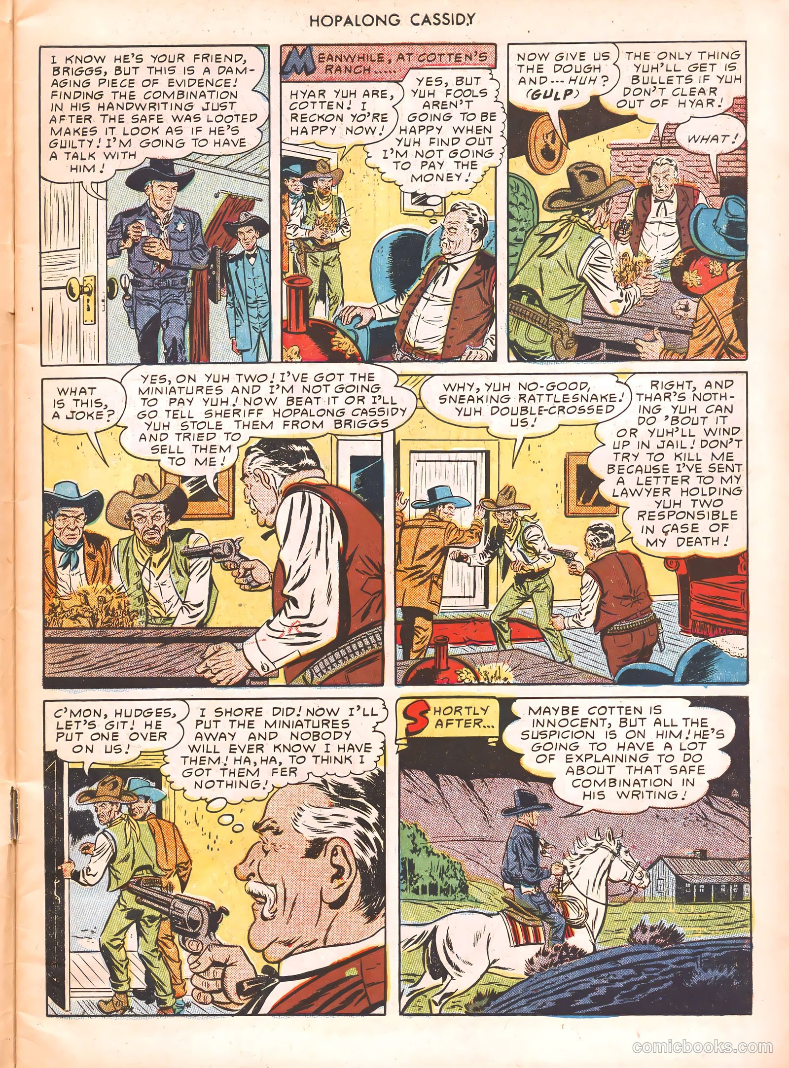 Hopalong Cassidy #47 (1950) — page 7 of 52