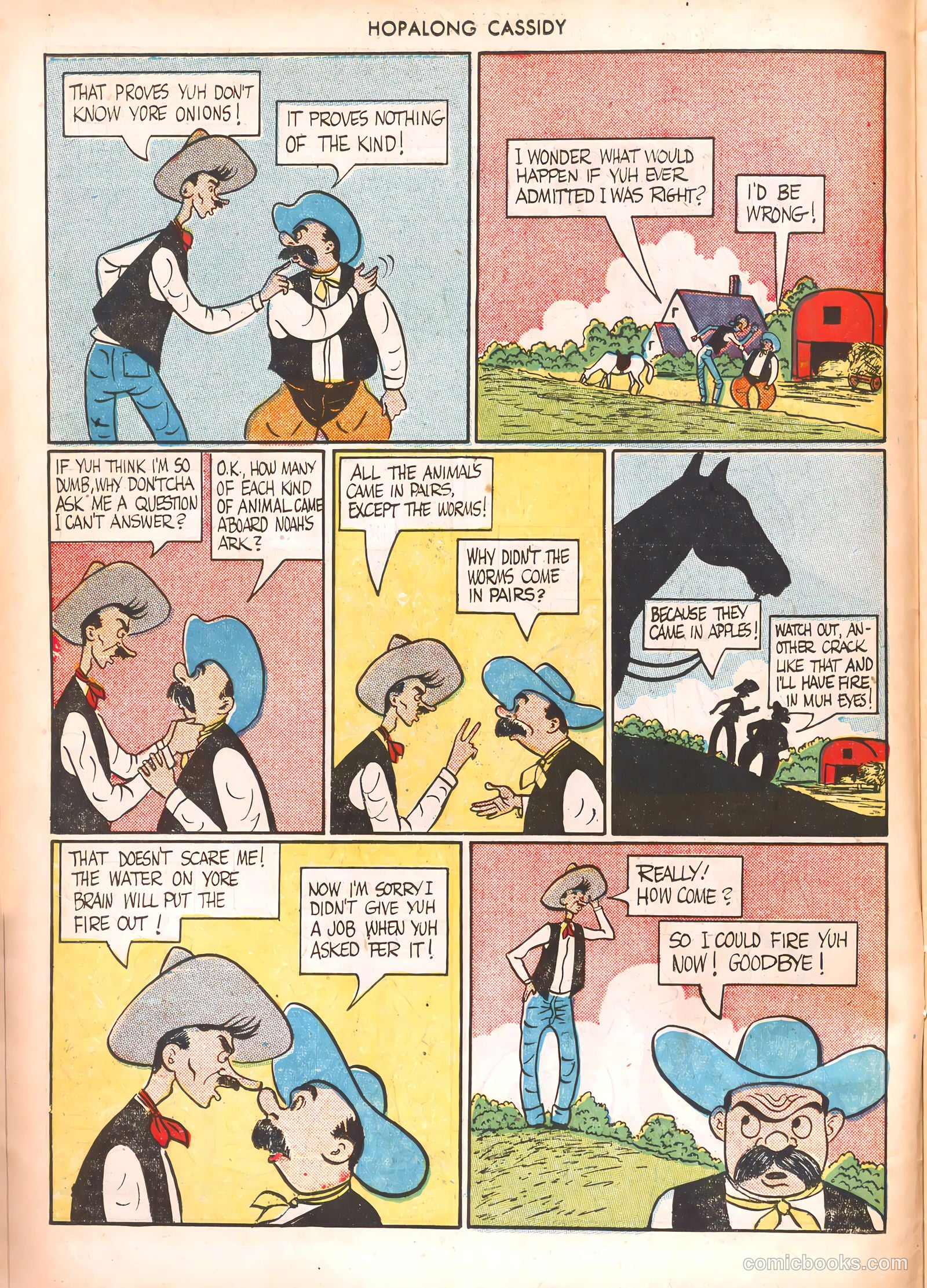 Hopalong Cassidy #47 (1950) — page 14 of 52