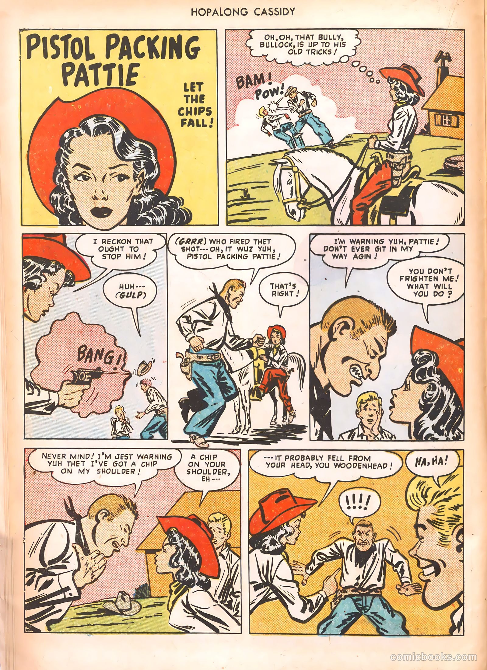 Hopalong Cassidy #47 (1950) — page 16 of 52