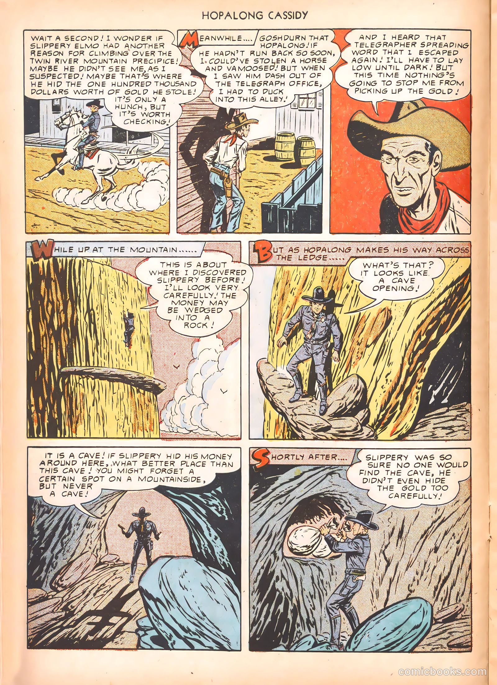 Hopalong Cassidy #47 (1950) — page 22 of 52