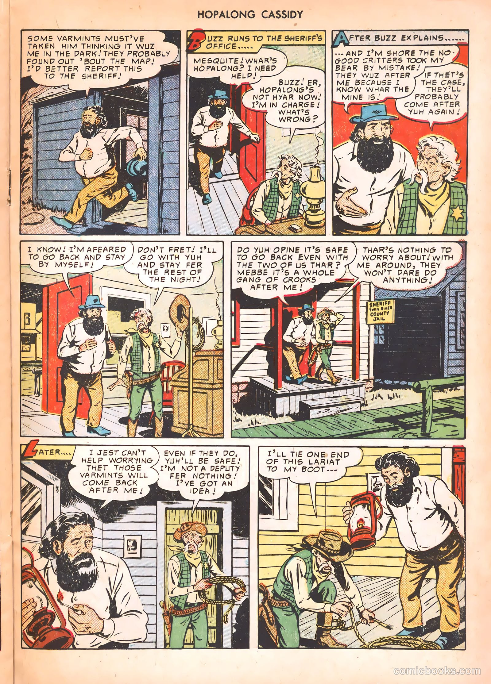 Hopalong Cassidy #47 (1950) — page 29 of 52