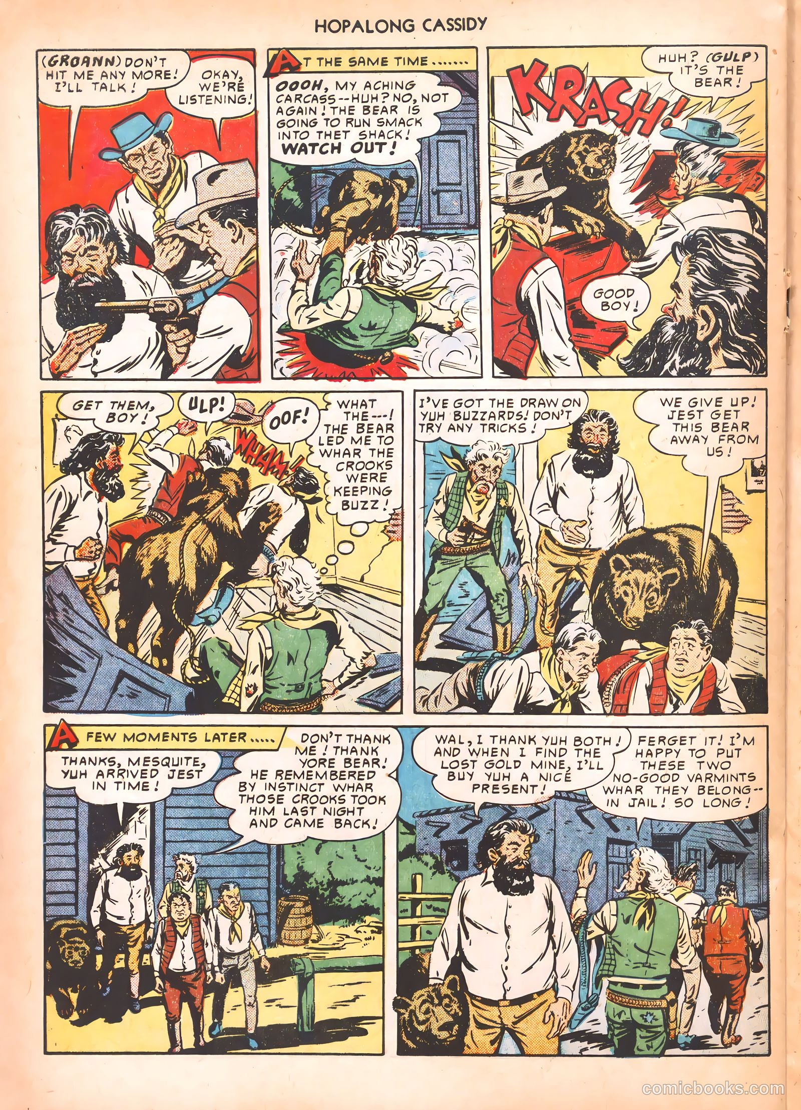 Hopalong Cassidy #47 (1950) — page 32 of 52