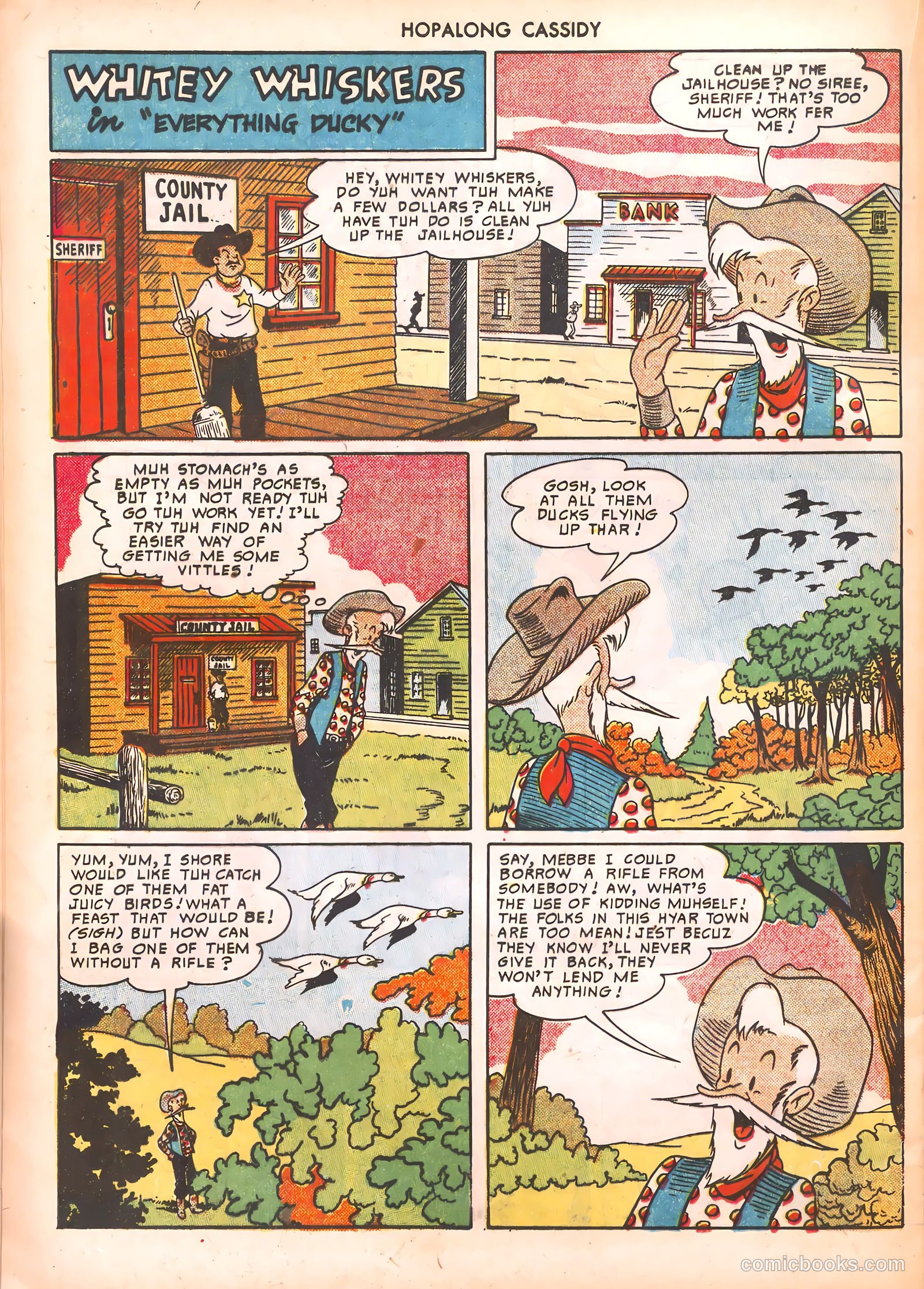 Hopalong Cassidy #47 (1950) — page 36 of 52