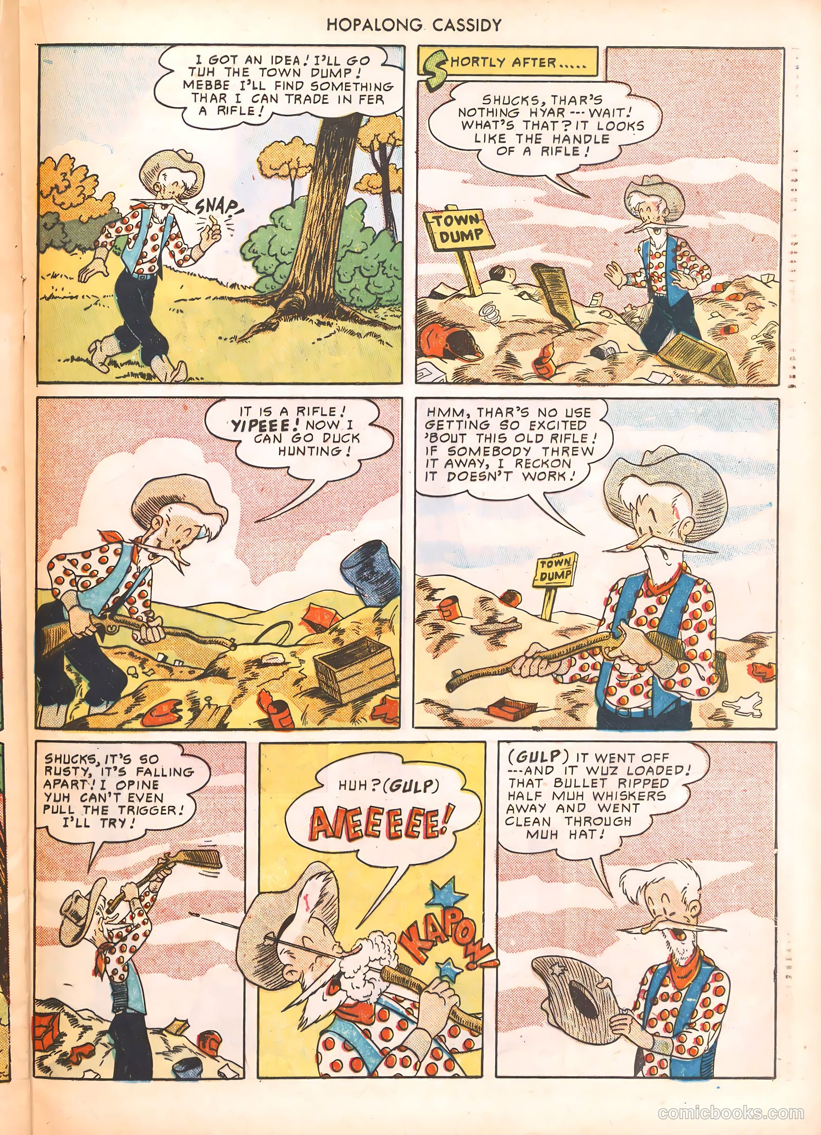 Hopalong Cassidy #47 (1950) — page 37 of 52