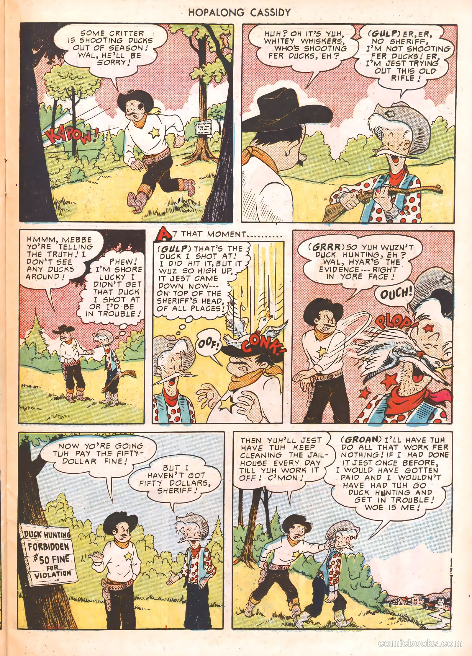 Hopalong Cassidy #47 (1950) — page 39 of 52
