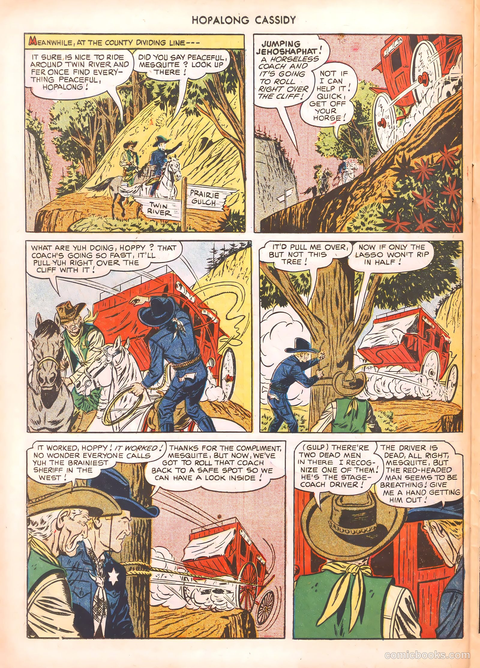 Hopalong Cassidy #47 (1950) — page 42 of 52