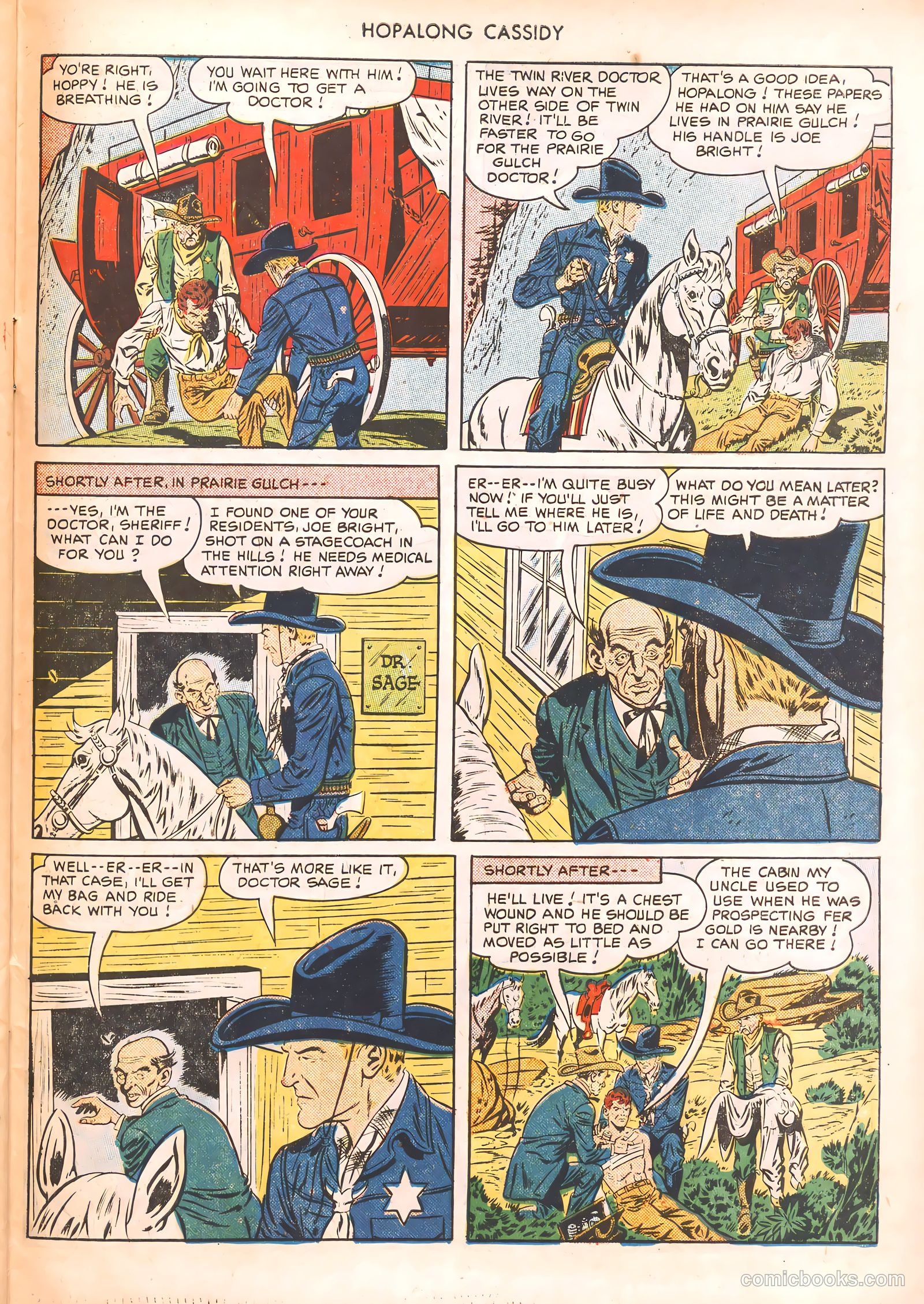 Hopalong Cassidy #47 (1950) — page 43 of 52