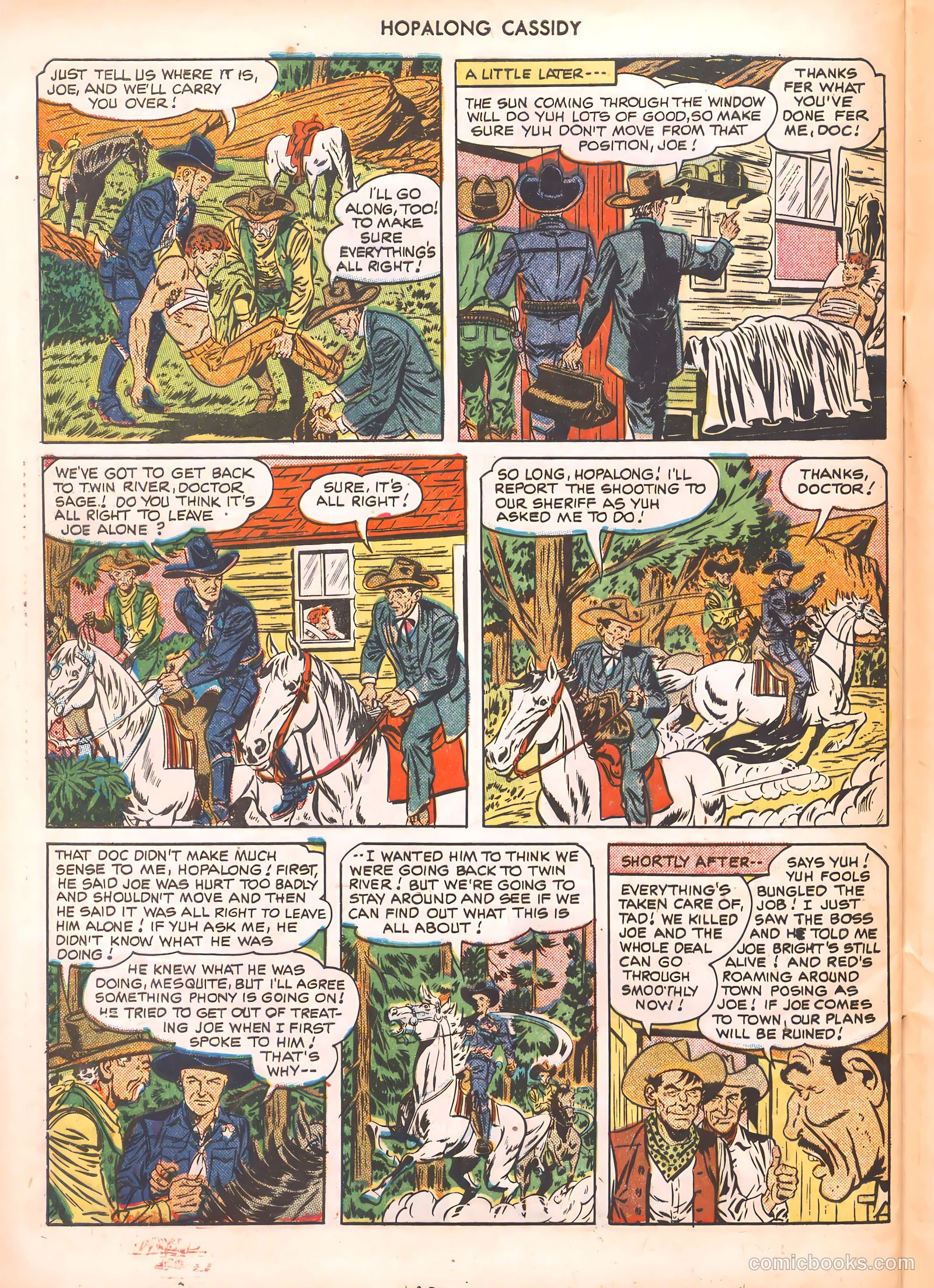 Hopalong Cassidy #47 (1950) — page 44 of 52