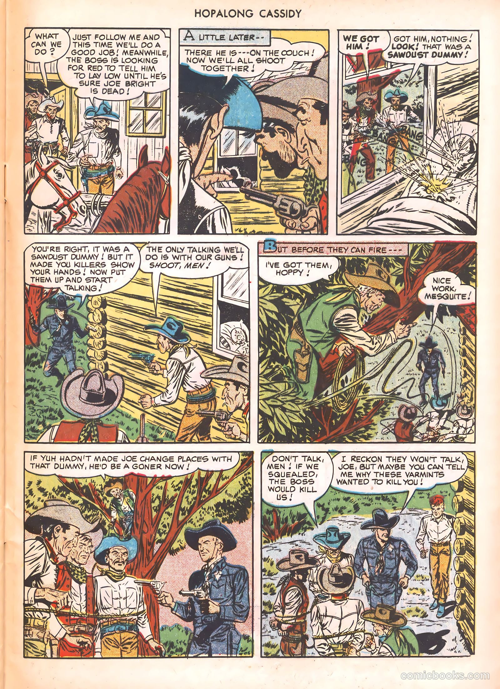Hopalong Cassidy #47 (1950) — page 45 of 52