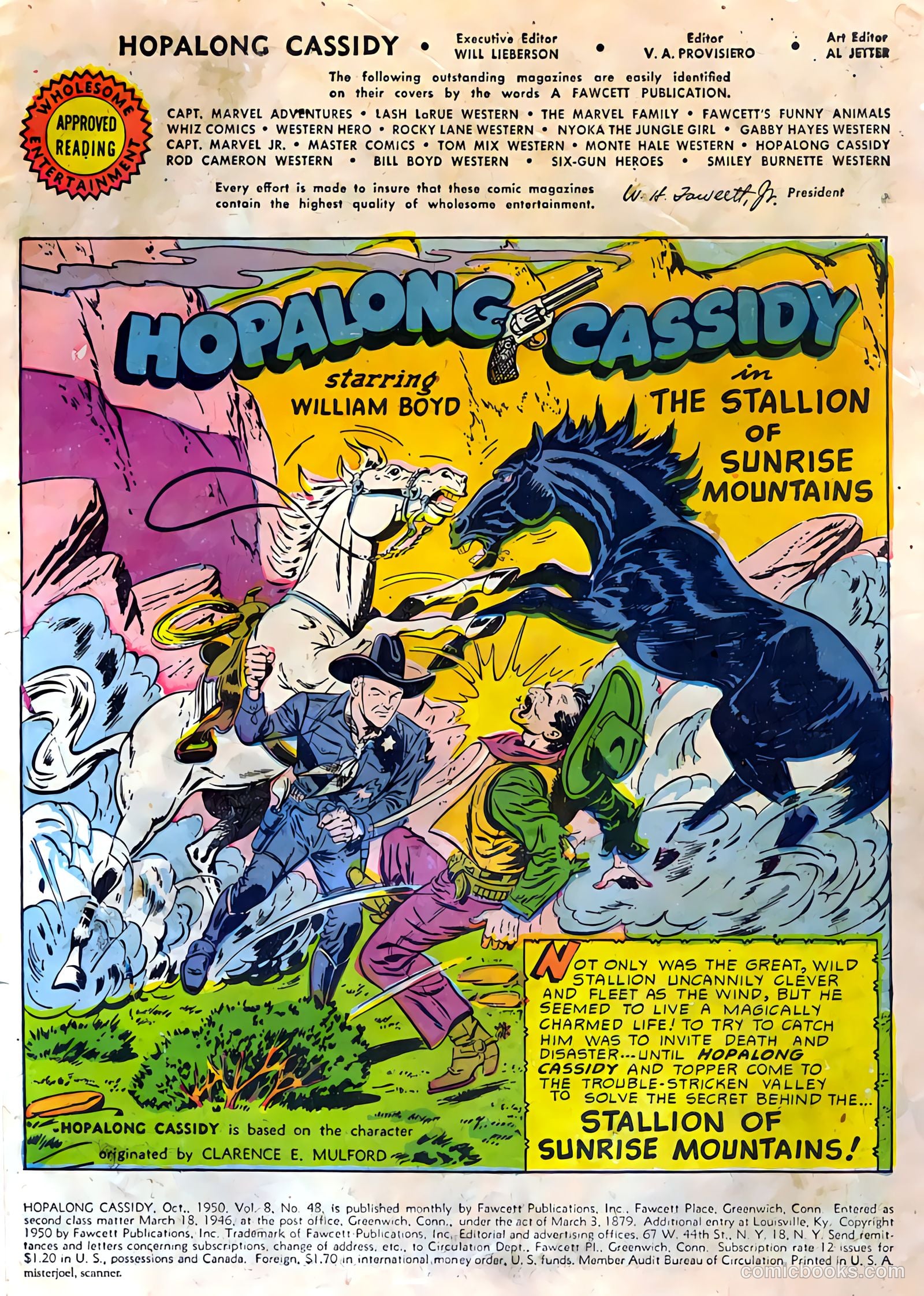 Hopalong Cassidy #48 (1950) — page 3 of 36
