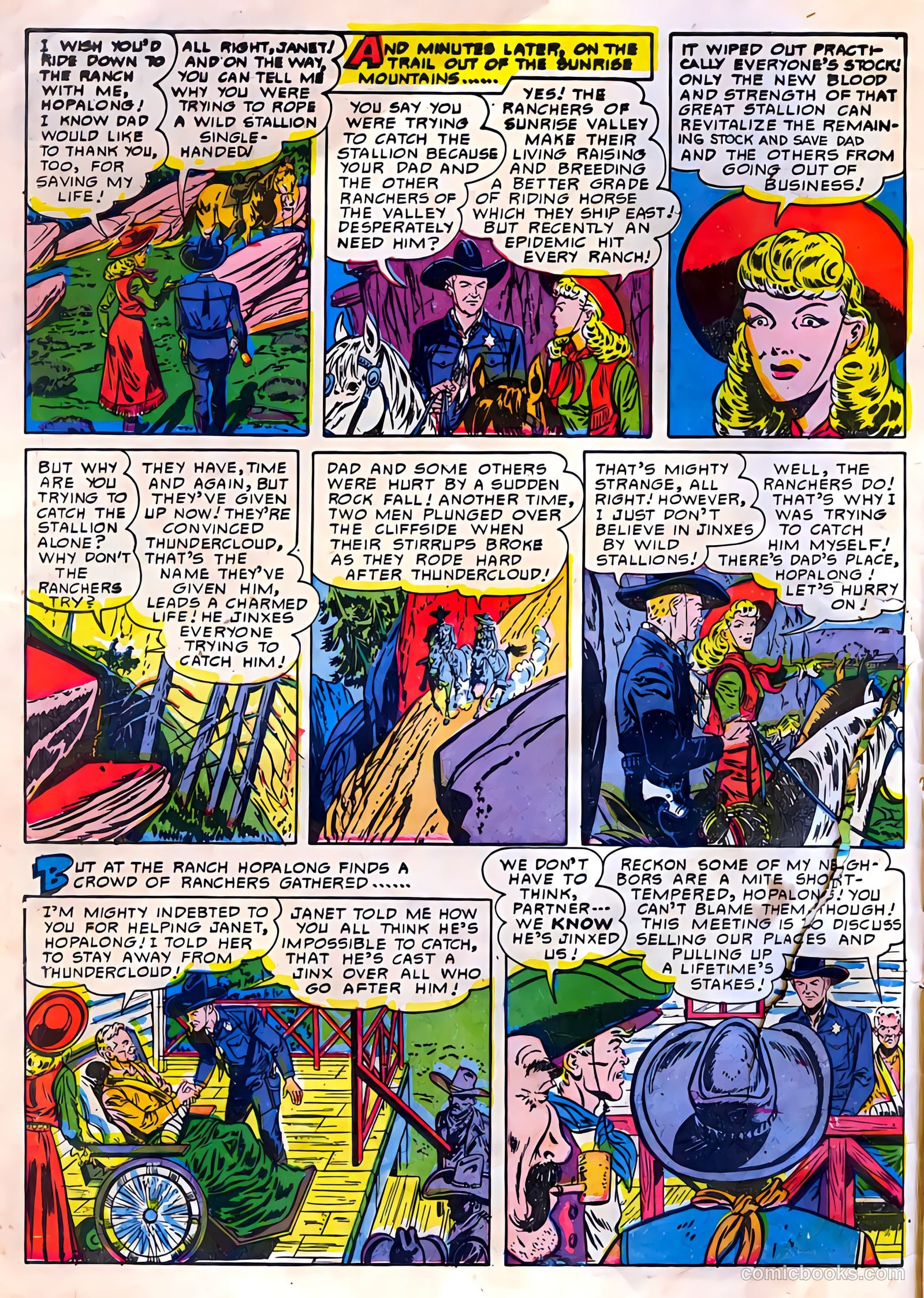 Hopalong Cassidy #48 (1950) — page 6 of 36