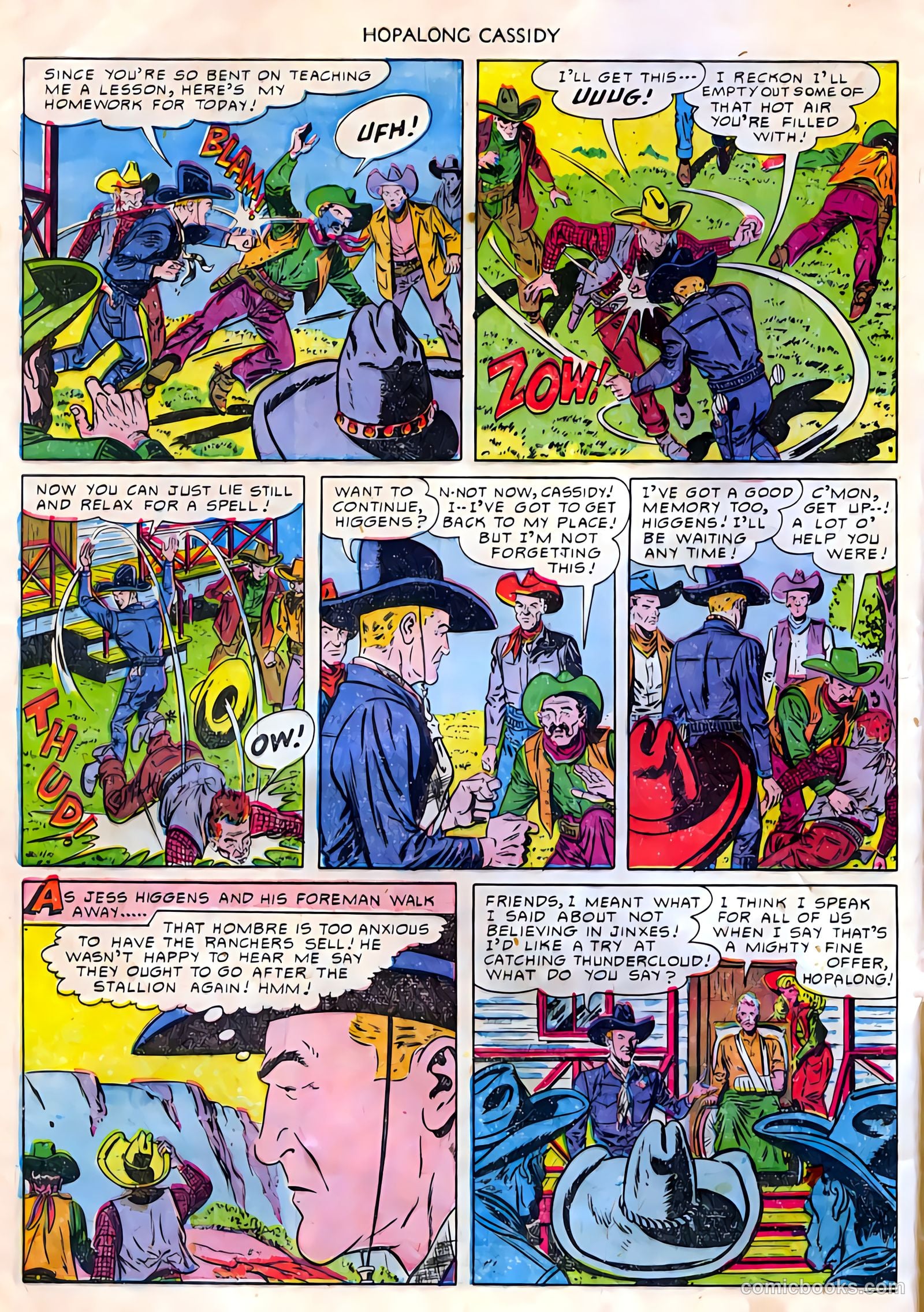 Hopalong Cassidy #48 (1950) — page 8 of 36