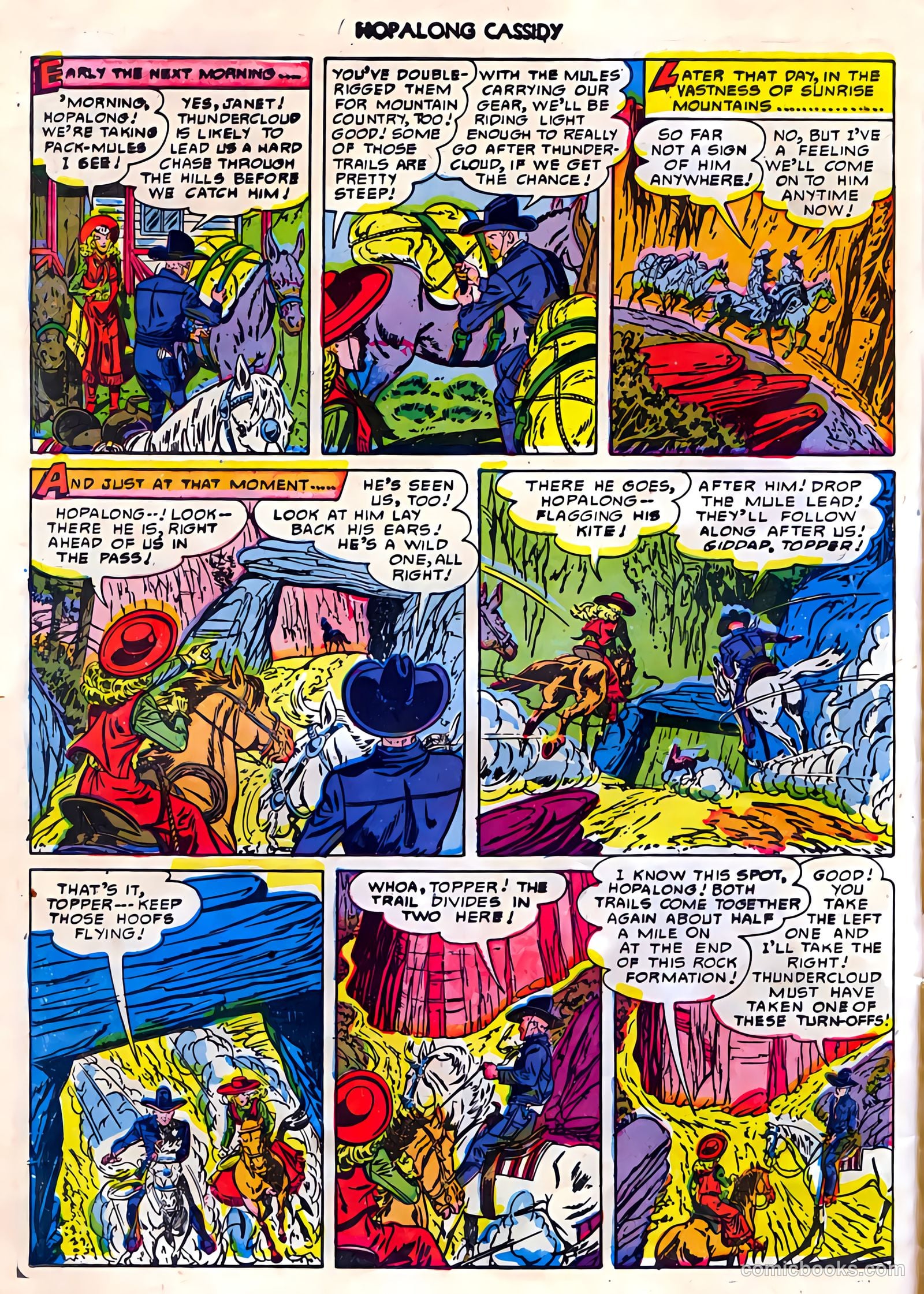 Hopalong Cassidy #48 (1950) — page 10 of 36