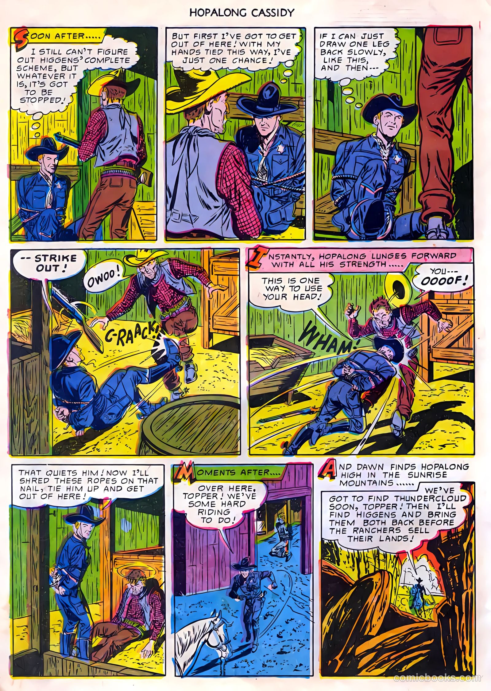 Hopalong Cassidy #48 (1950) — page 18 of 36