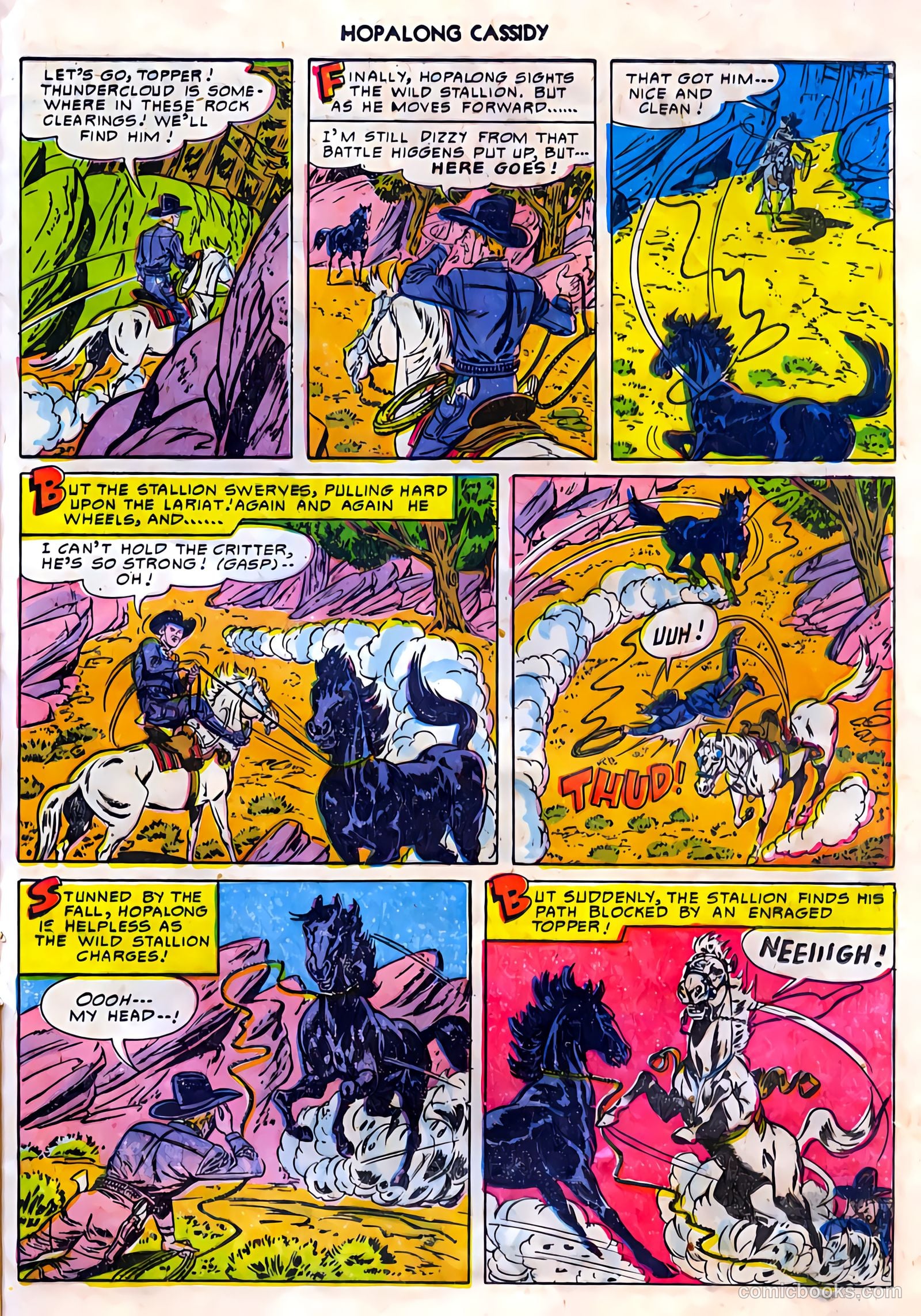 Hopalong Cassidy #48 (1950) — page 21 of 36