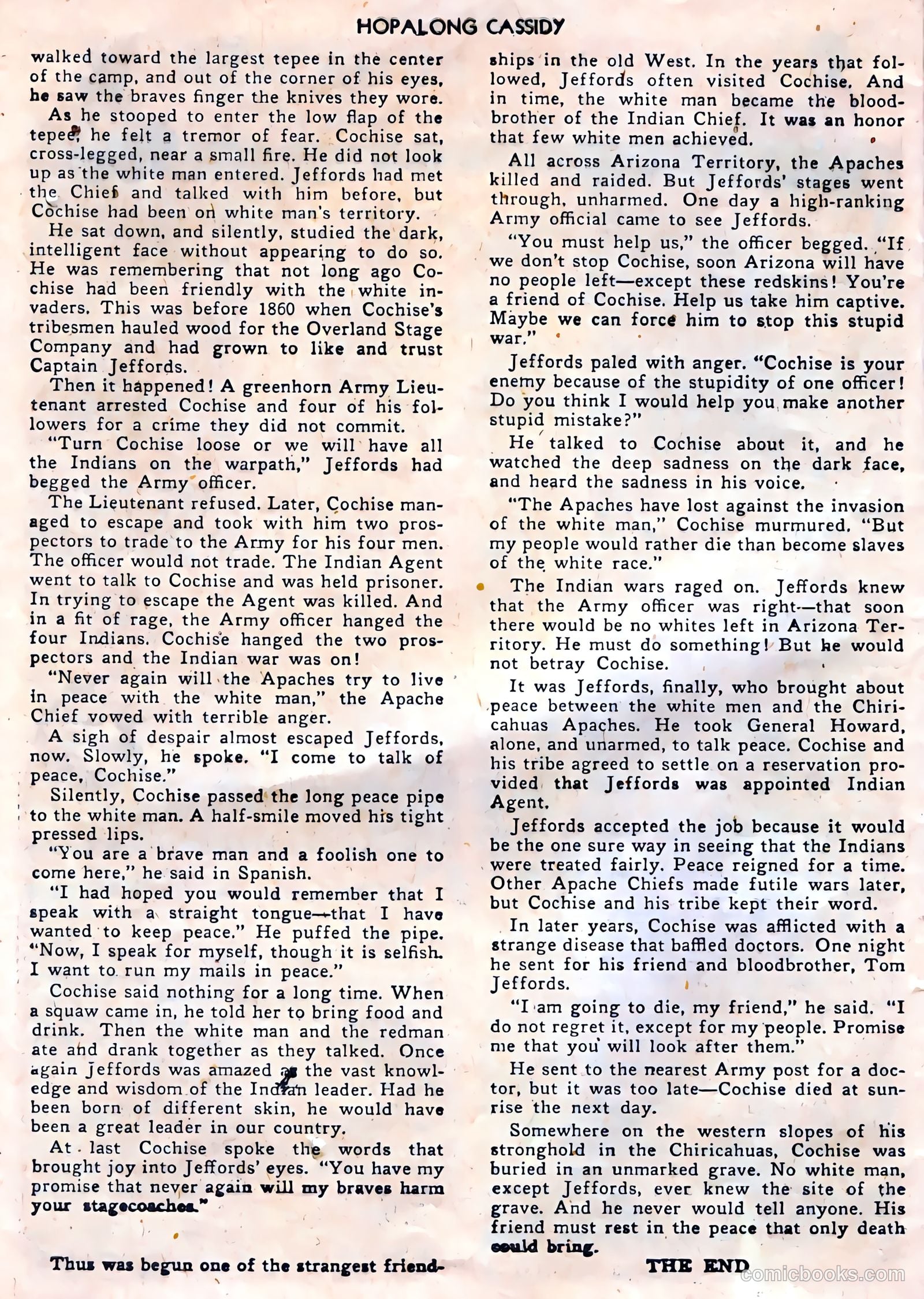 Hopalong Cassidy #48 (1950) — page 28 of 36