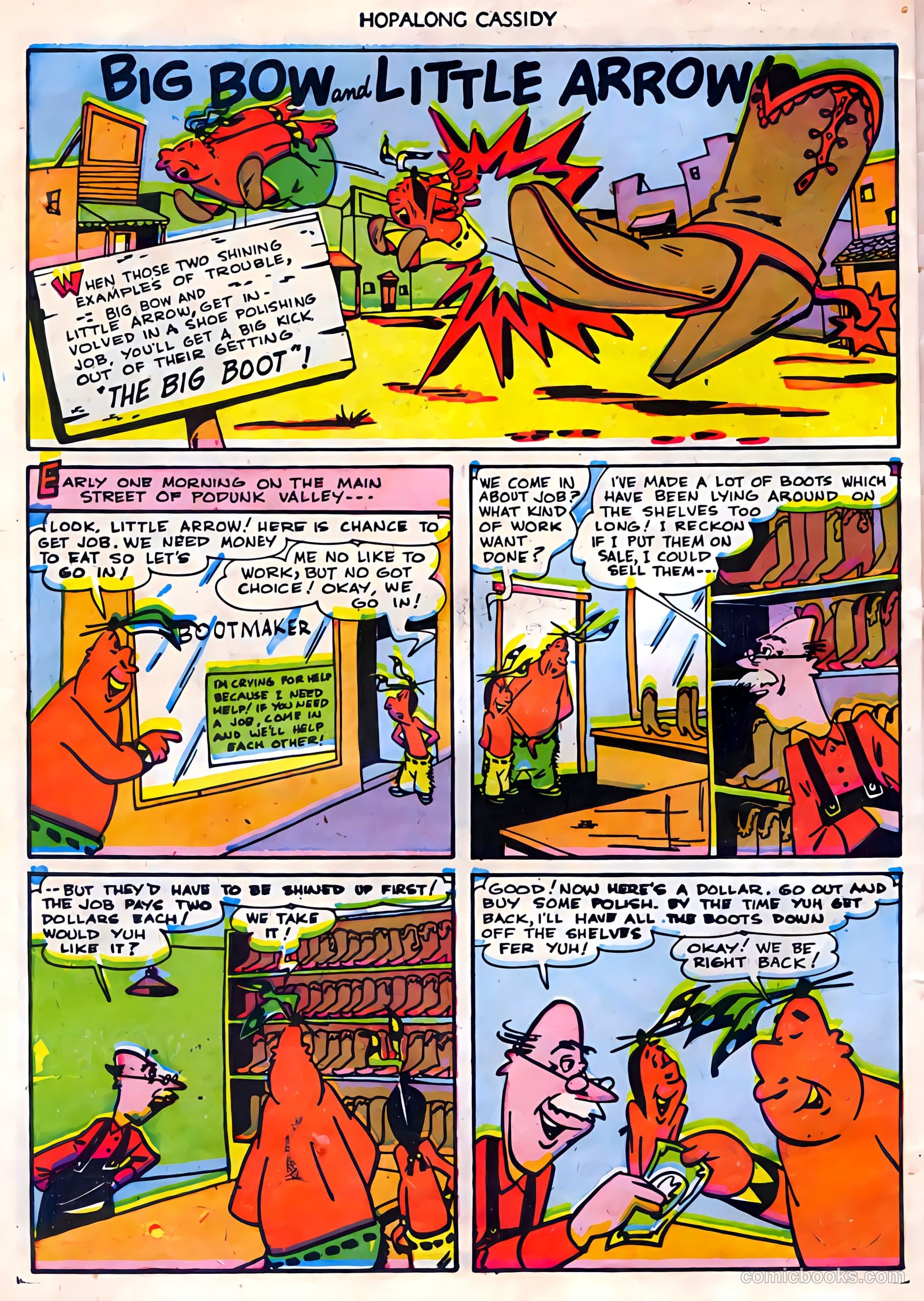 Hopalong Cassidy #48 (1950) — page 30 of 36