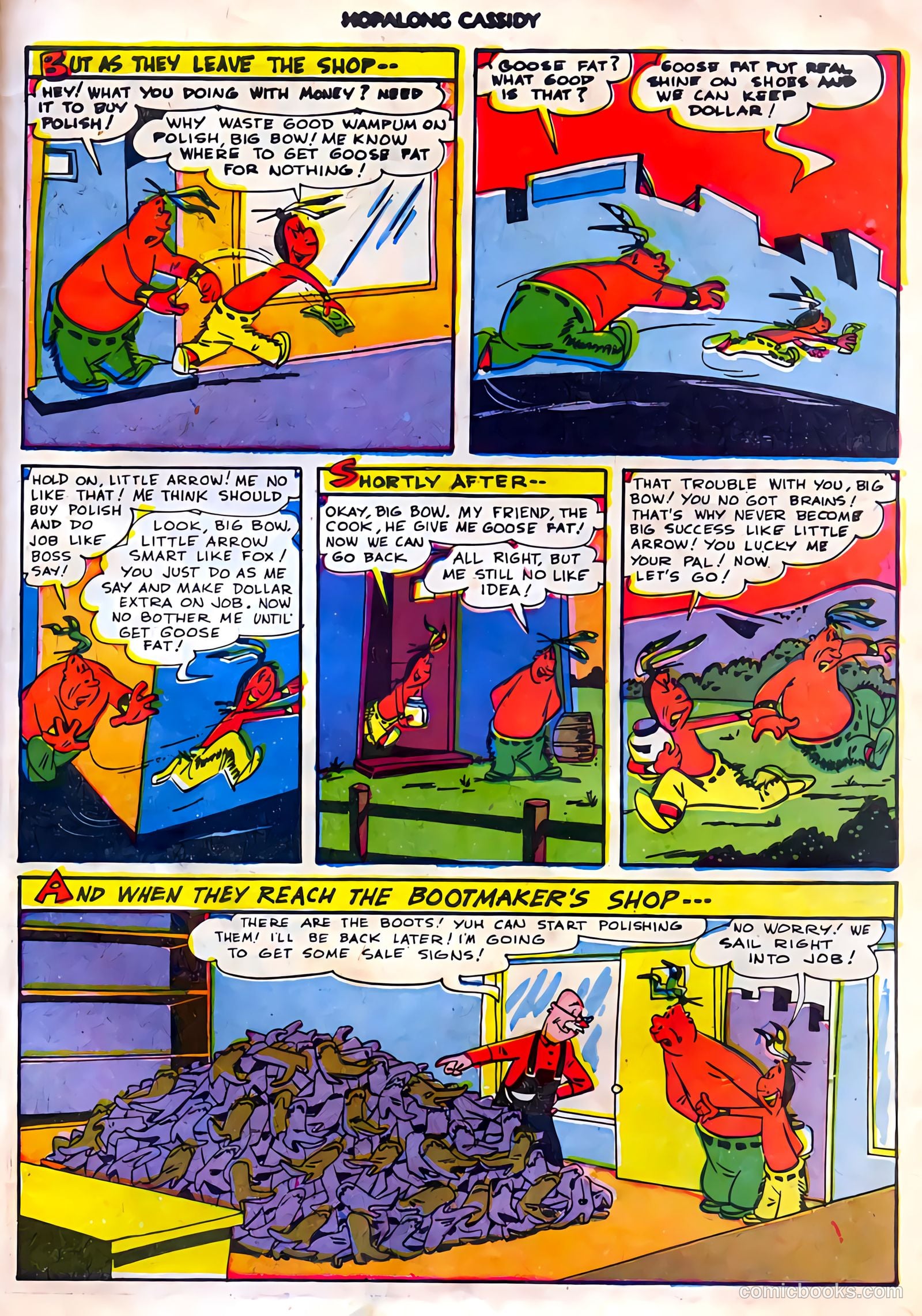 Hopalong Cassidy #48 (1950) — page 31 of 36