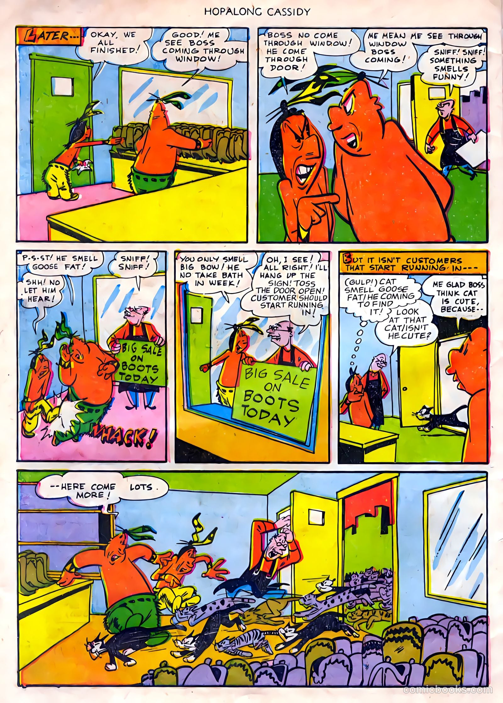 Hopalong Cassidy #48 (1950) — page 32 of 36