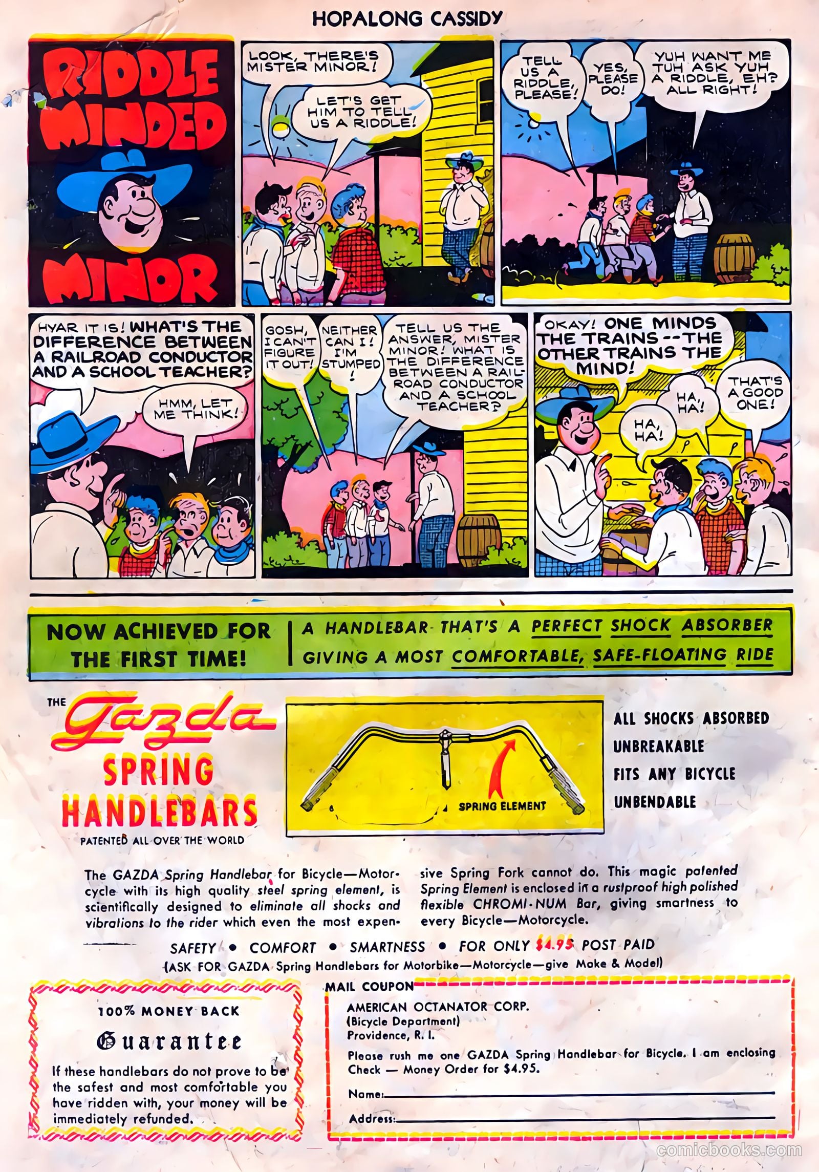 Hopalong Cassidy #48 (1950) — page 34 of 36