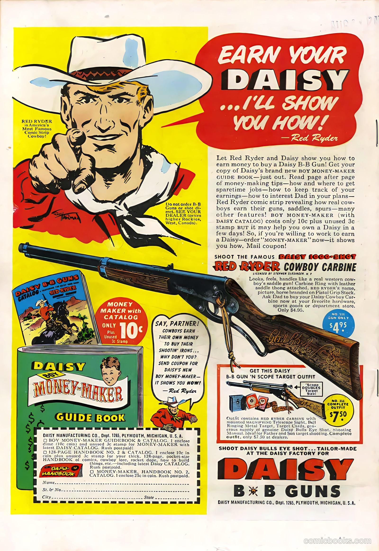 Hopalong Cassidy #48 (1950) — page 36 of 36