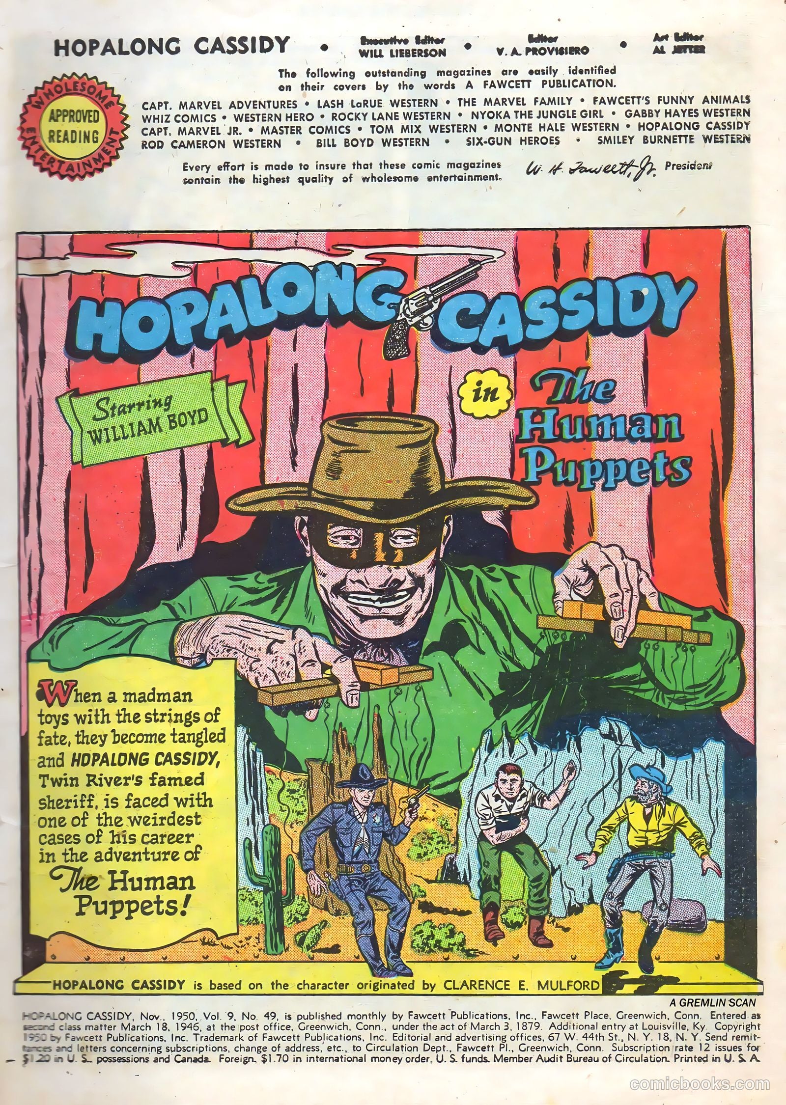 Hopalong Cassidy #49 (1950) — page 3 of 52