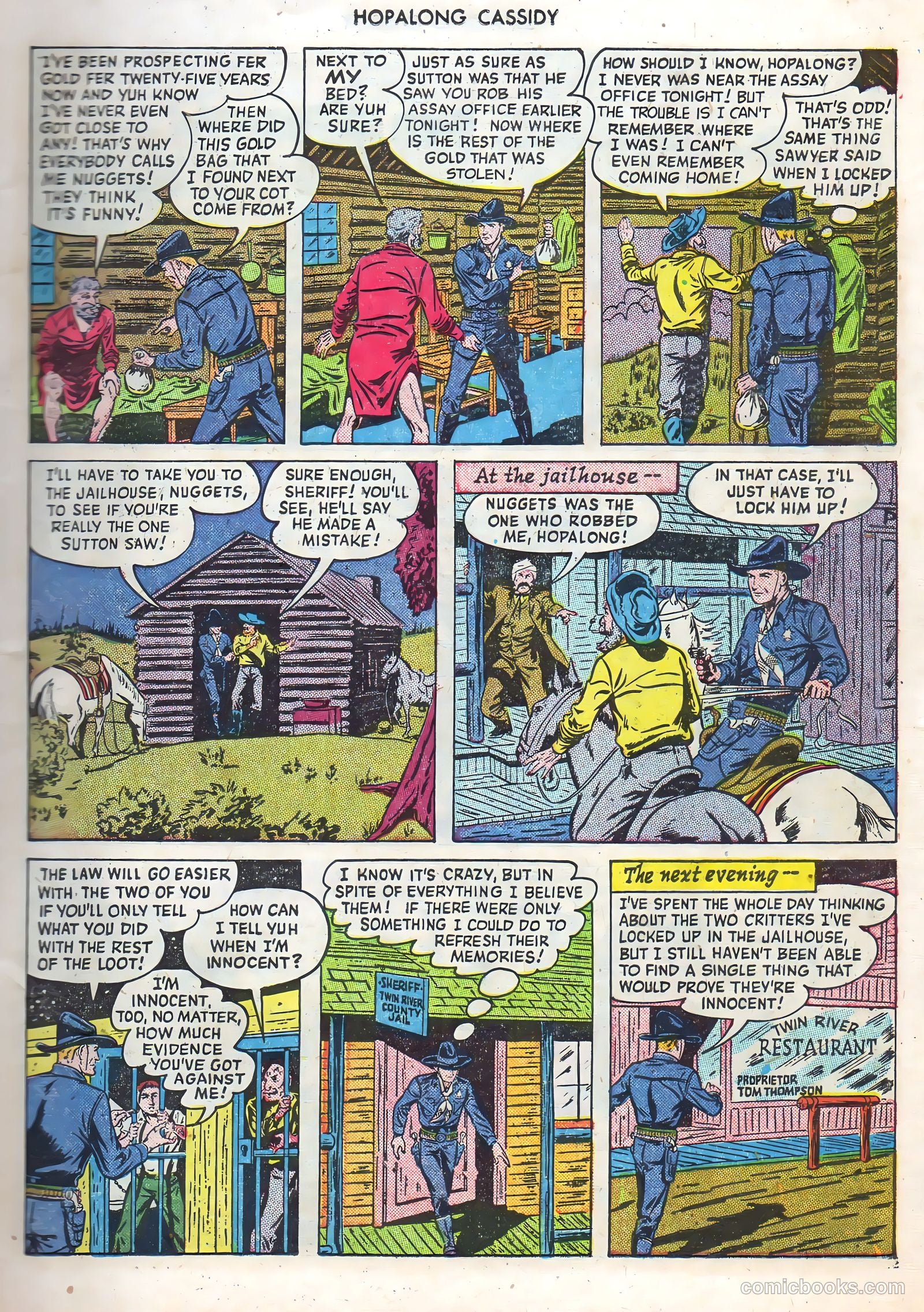 Hopalong Cassidy #49 (1950) — page 7 of 52