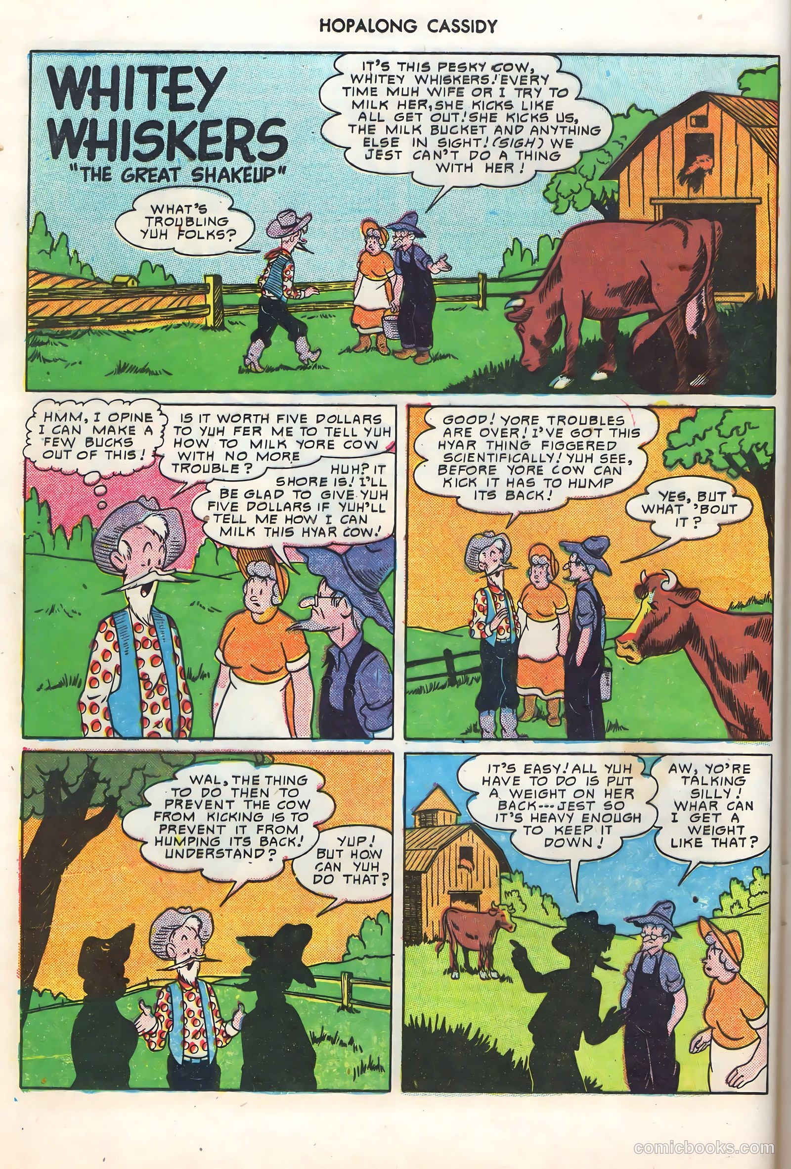 Hopalong Cassidy #49 (1950) — page 16 of 52