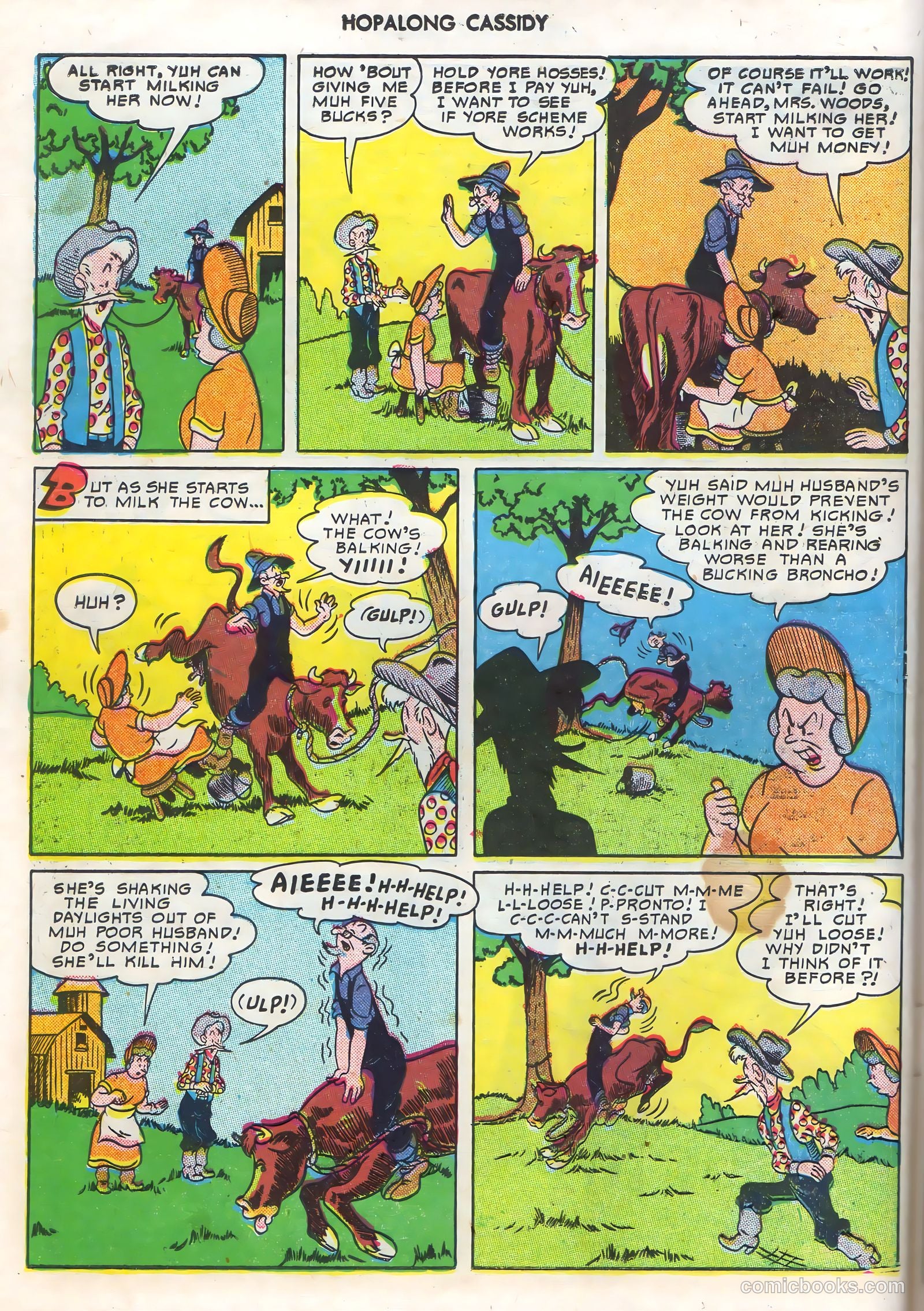 Hopalong Cassidy #49 (1950) — page 18 of 52