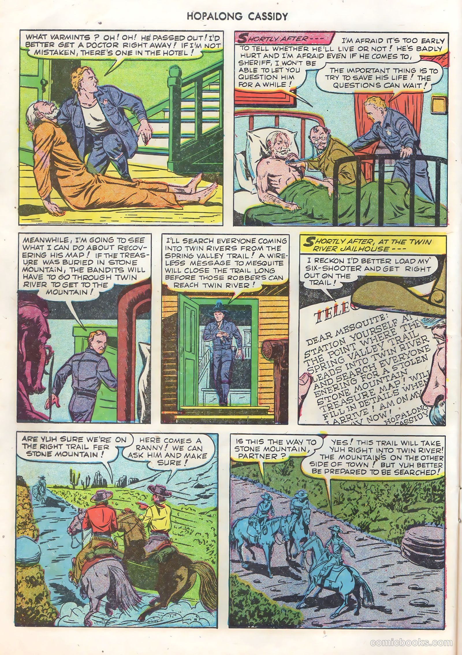 Hopalong Cassidy #49 (1950) — page 22 of 52