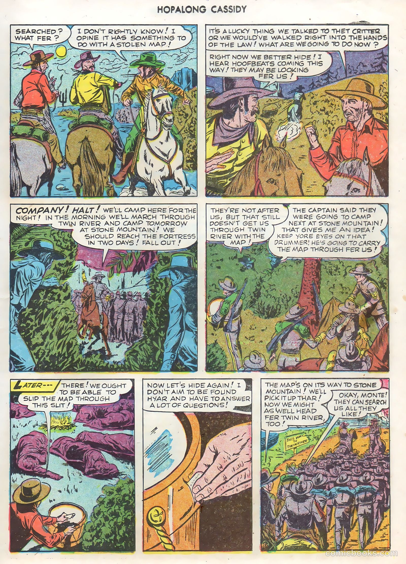Hopalong Cassidy #49 (1950) — page 23 of 52