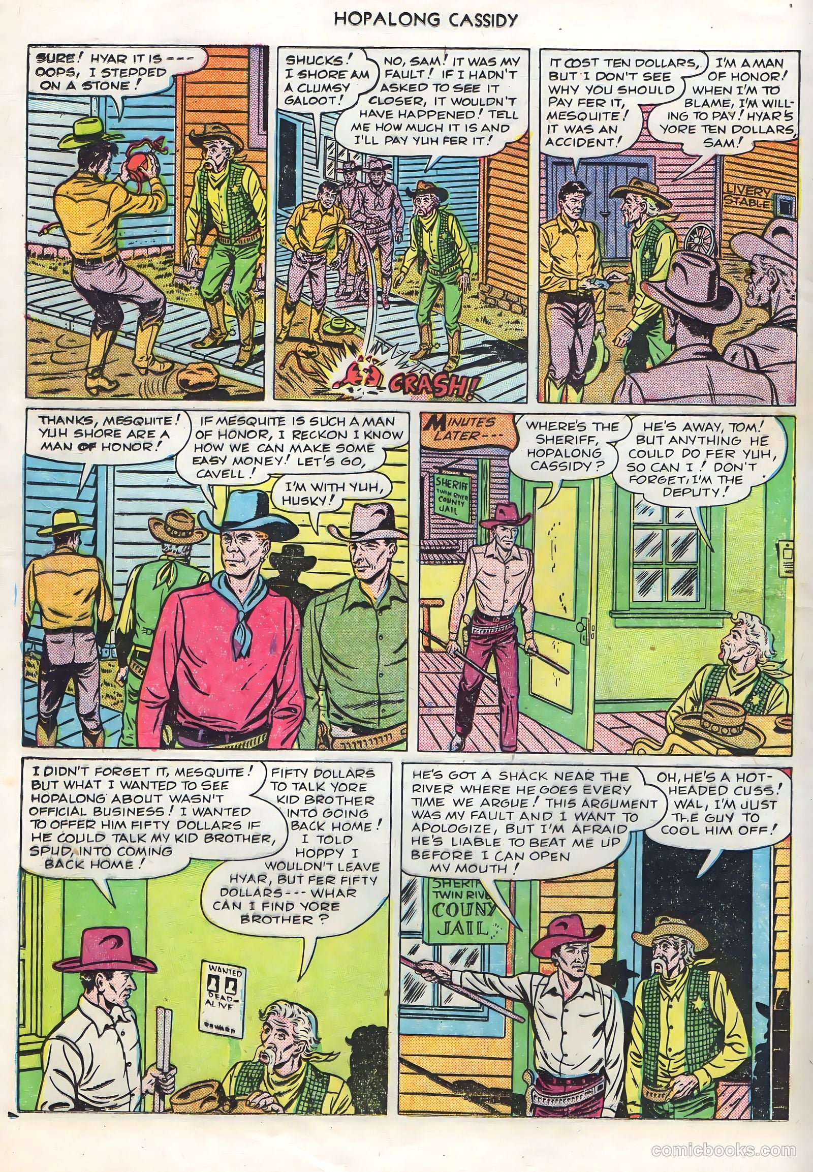 Hopalong Cassidy #49 (1950) — page 28 of 52
