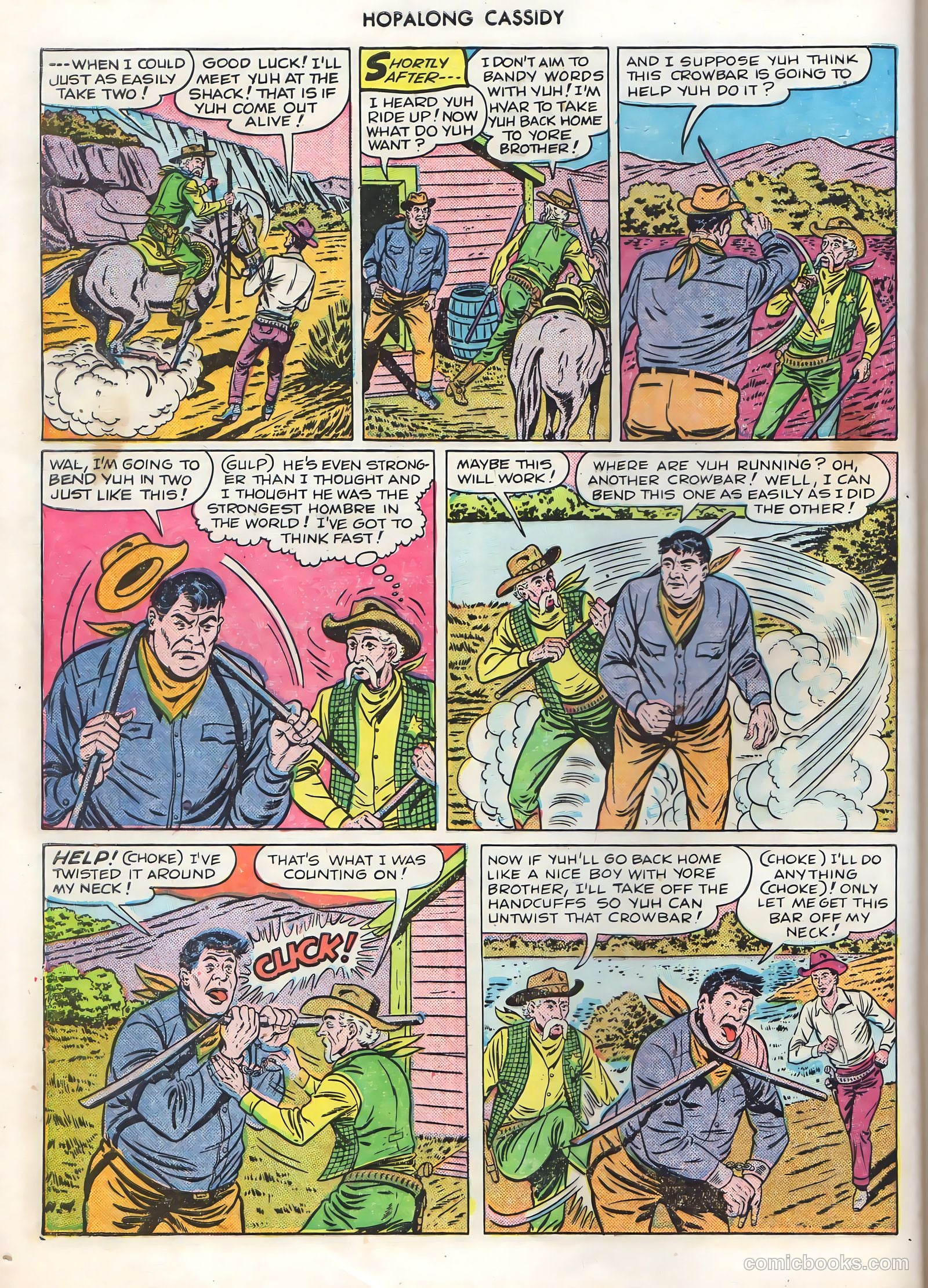 Hopalong Cassidy #49 (1950) — page 32 of 52