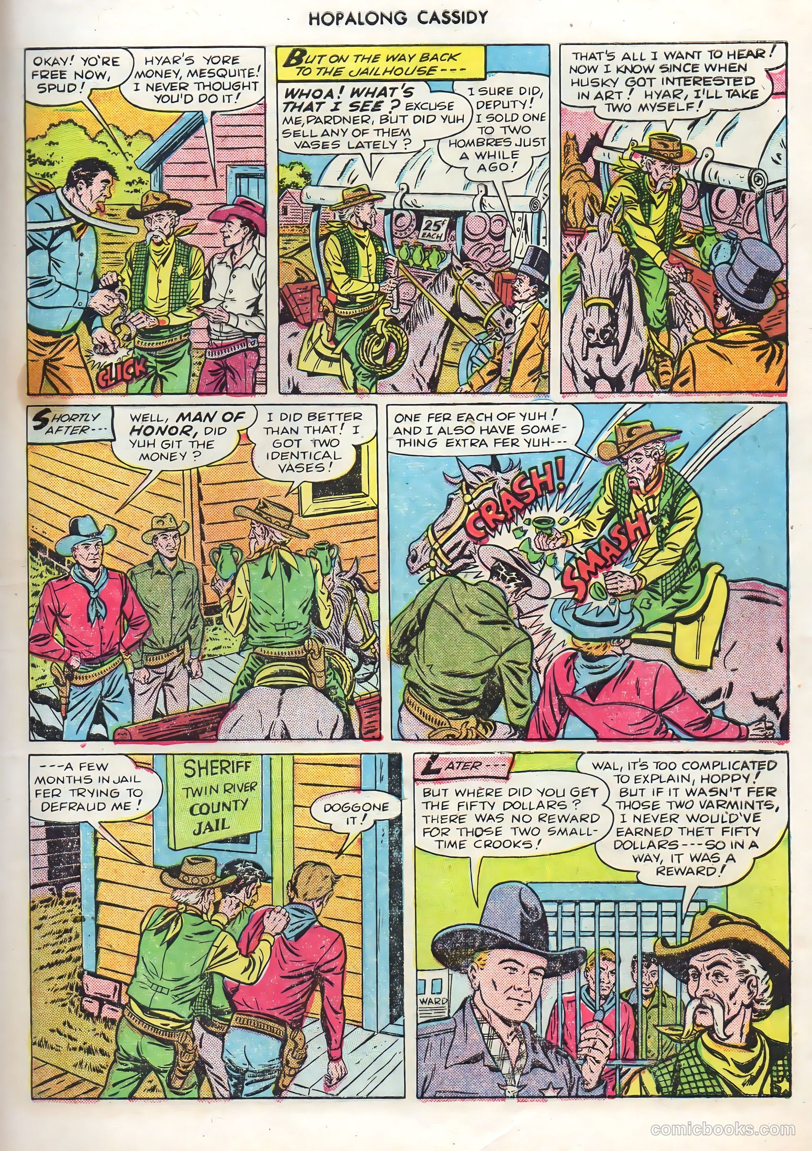 Hopalong Cassidy #49 (1950) — page 33 of 52