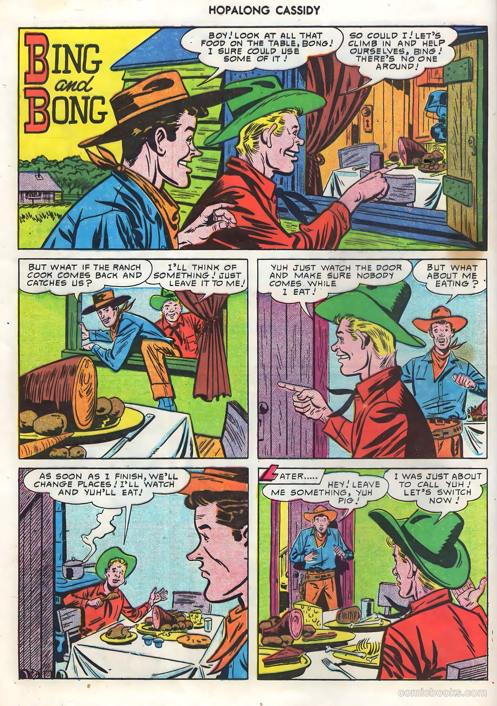 Hopalong Cassidy #49 (1950) — page 36 of 52