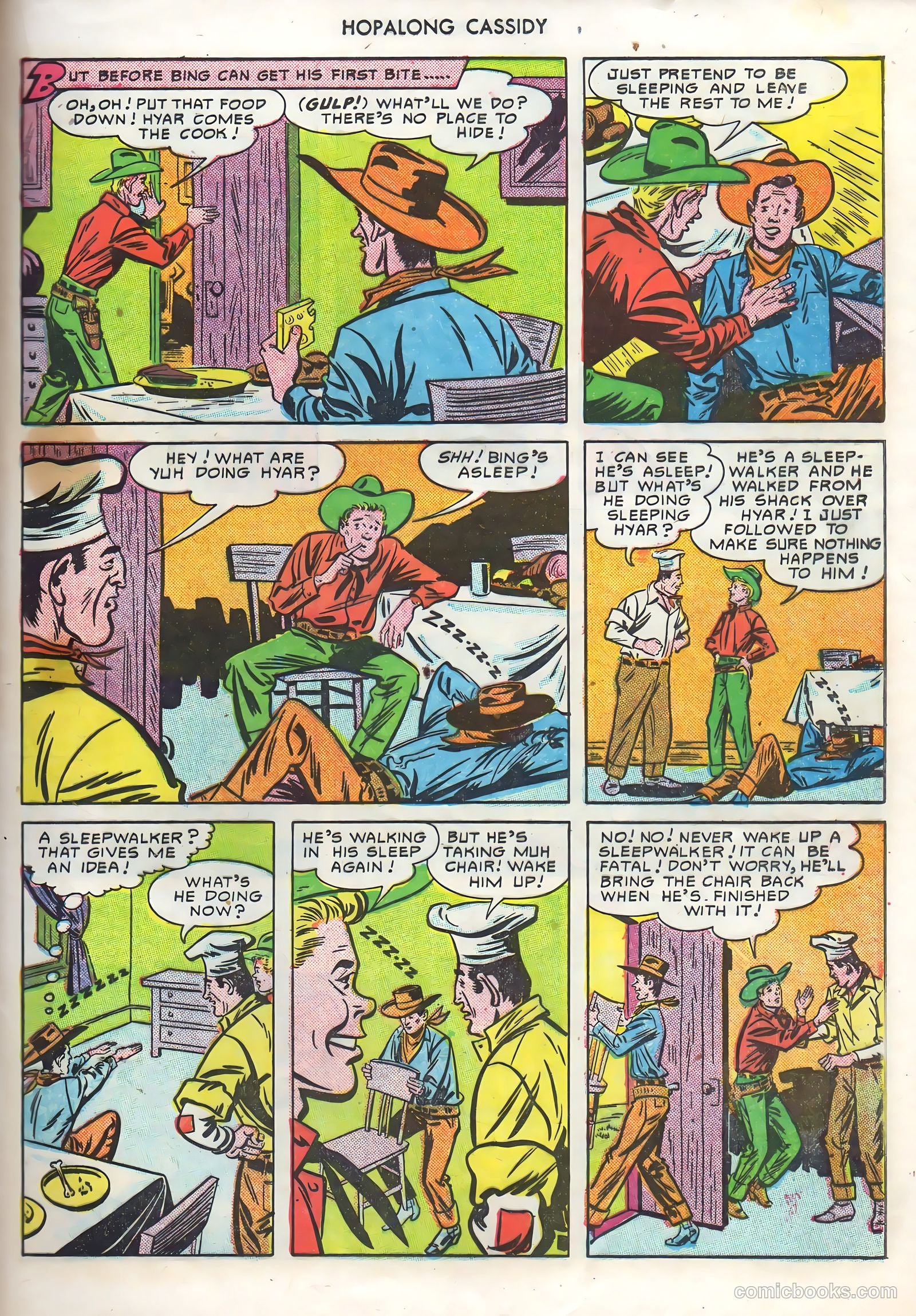 Hopalong Cassidy #49 (1950) — page 37 of 52