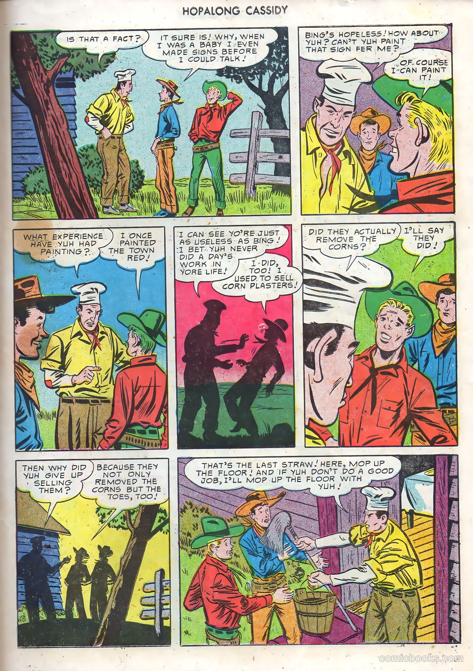 Hopalong Cassidy #49 (1950) — page 39 of 52