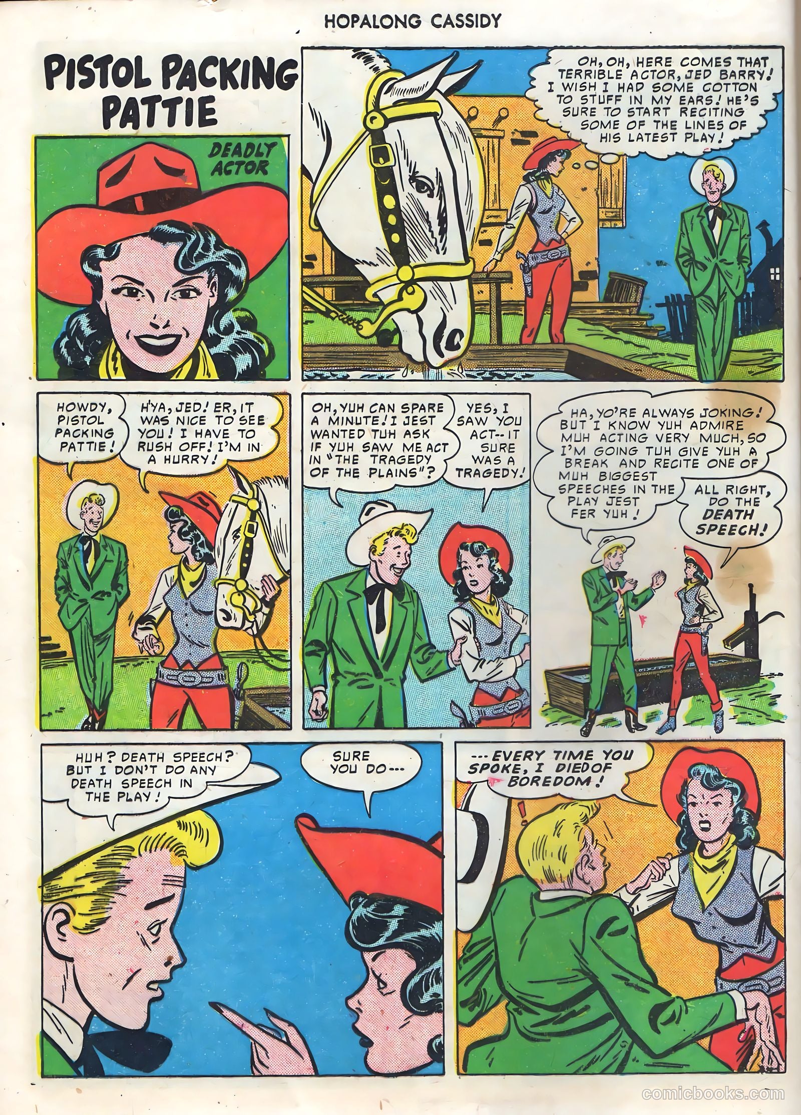 Hopalong Cassidy #49 (1950) — page 40 of 52