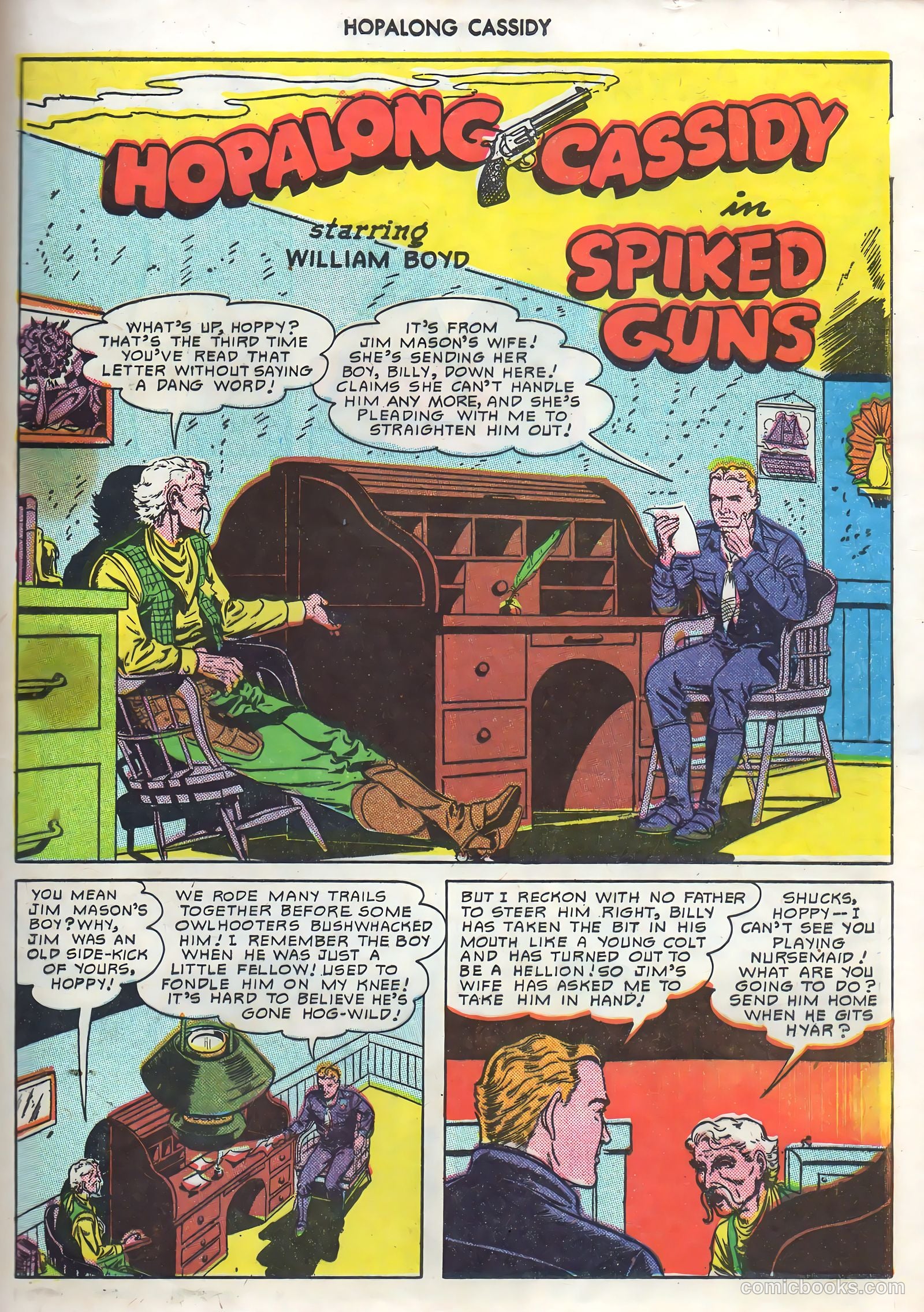 Hopalong Cassidy #49 (1950) — page 41 of 52