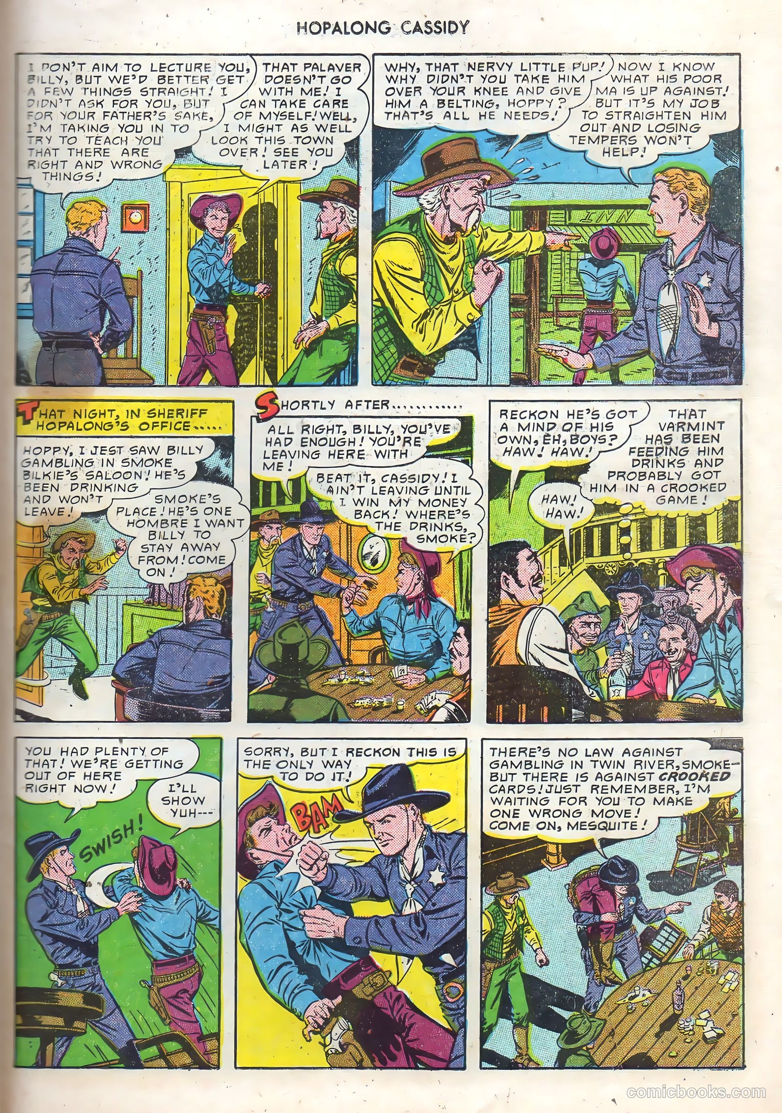 Hopalong Cassidy #49 (1950) — page 43 of 52