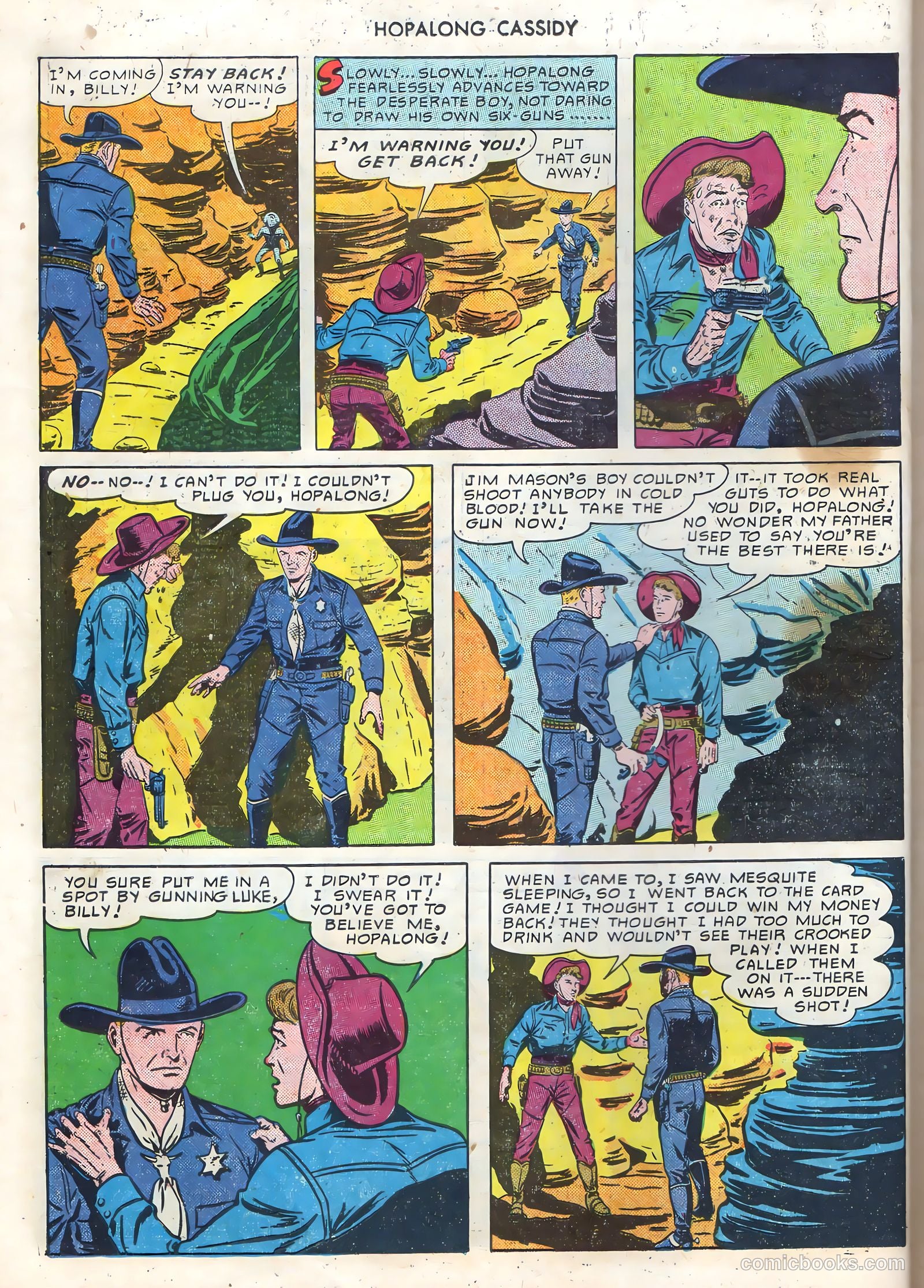 Hopalong Cassidy #49 (1950) — page 46 of 52