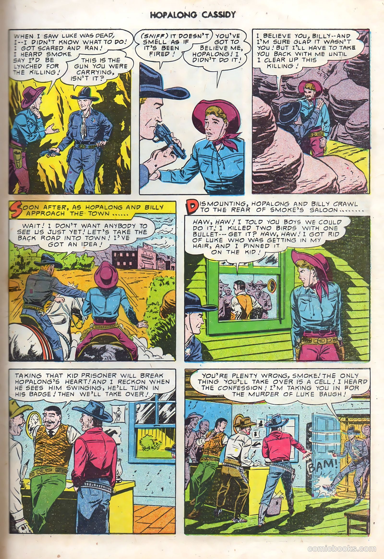 Hopalong Cassidy #49 (1950) — page 47 of 52