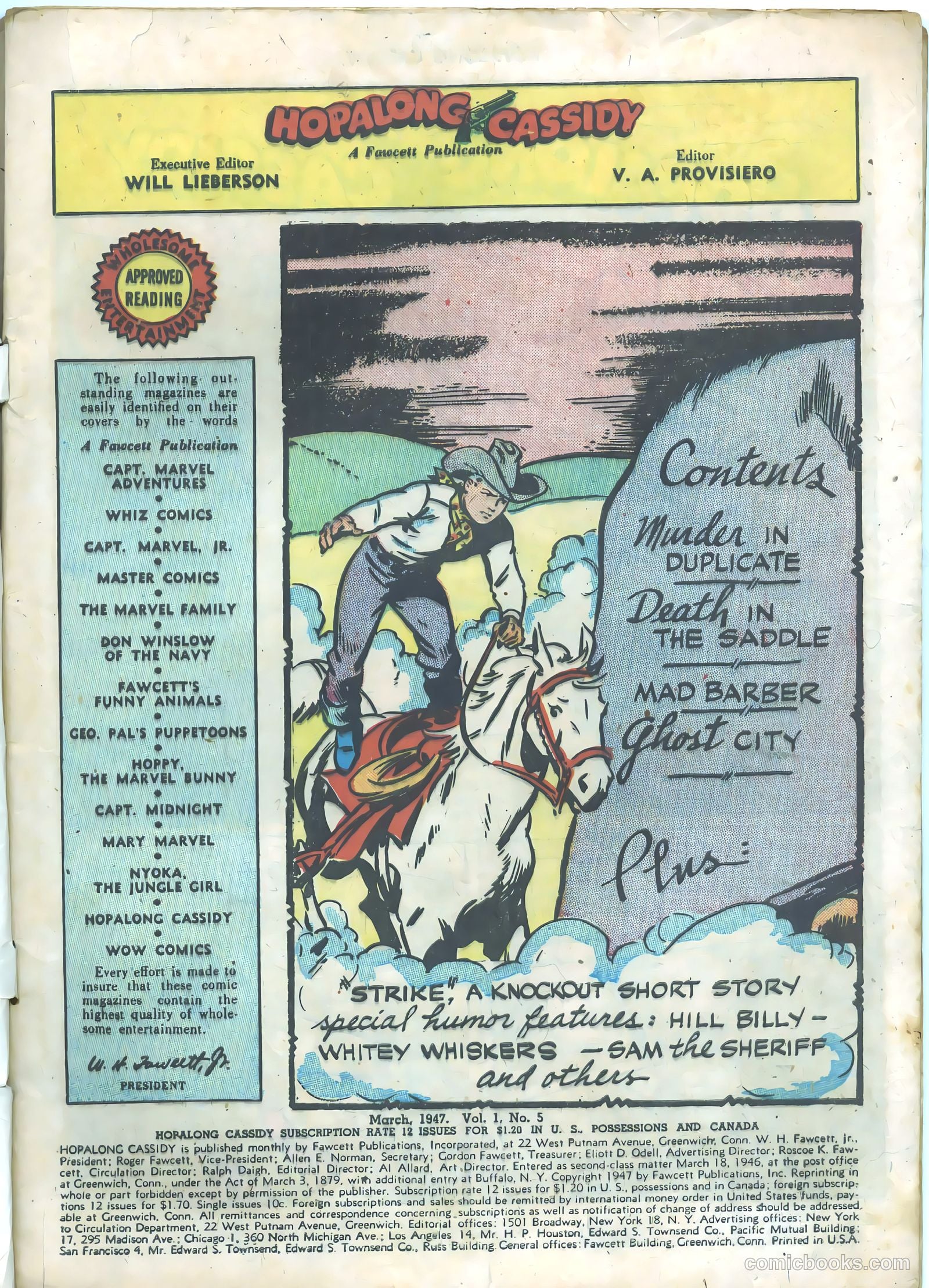 Hopalong Cassidy #5 (1947) — page 3 of 52
