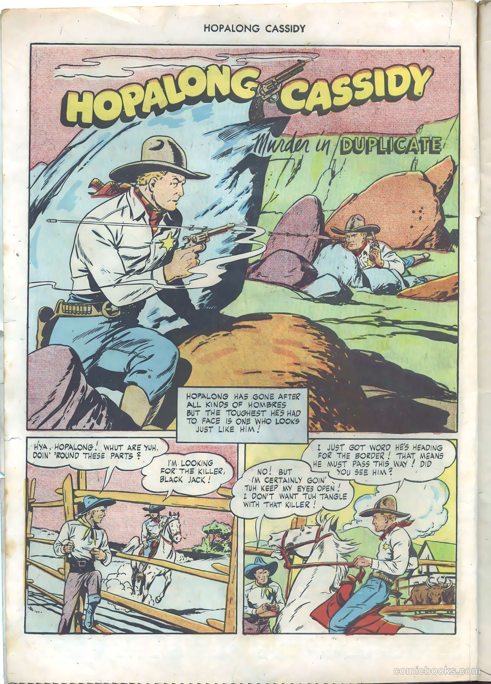 Hopalong Cassidy #5 (1947) — page 4 of 52
